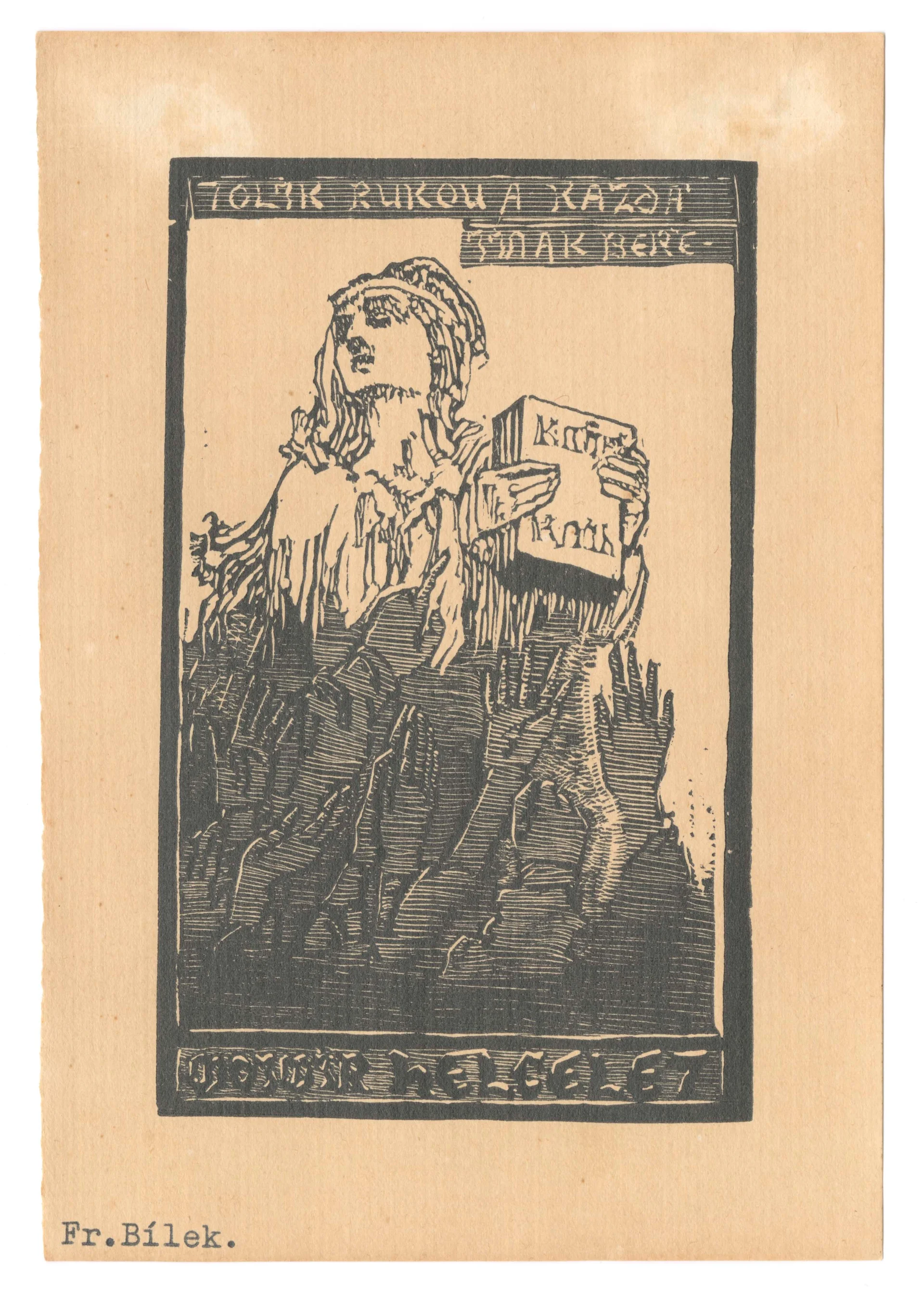 Náhledový obrázek předmětu Ex libris Mojmír Helcelet