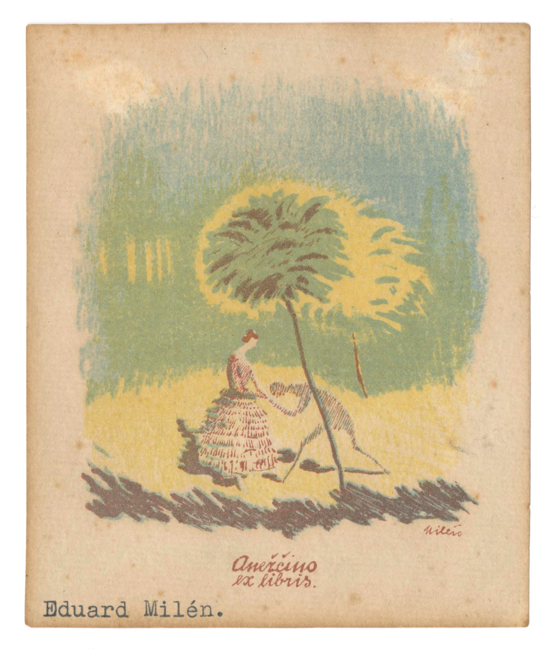 Náhledový obrázek předmětu Anežčino ex libris
