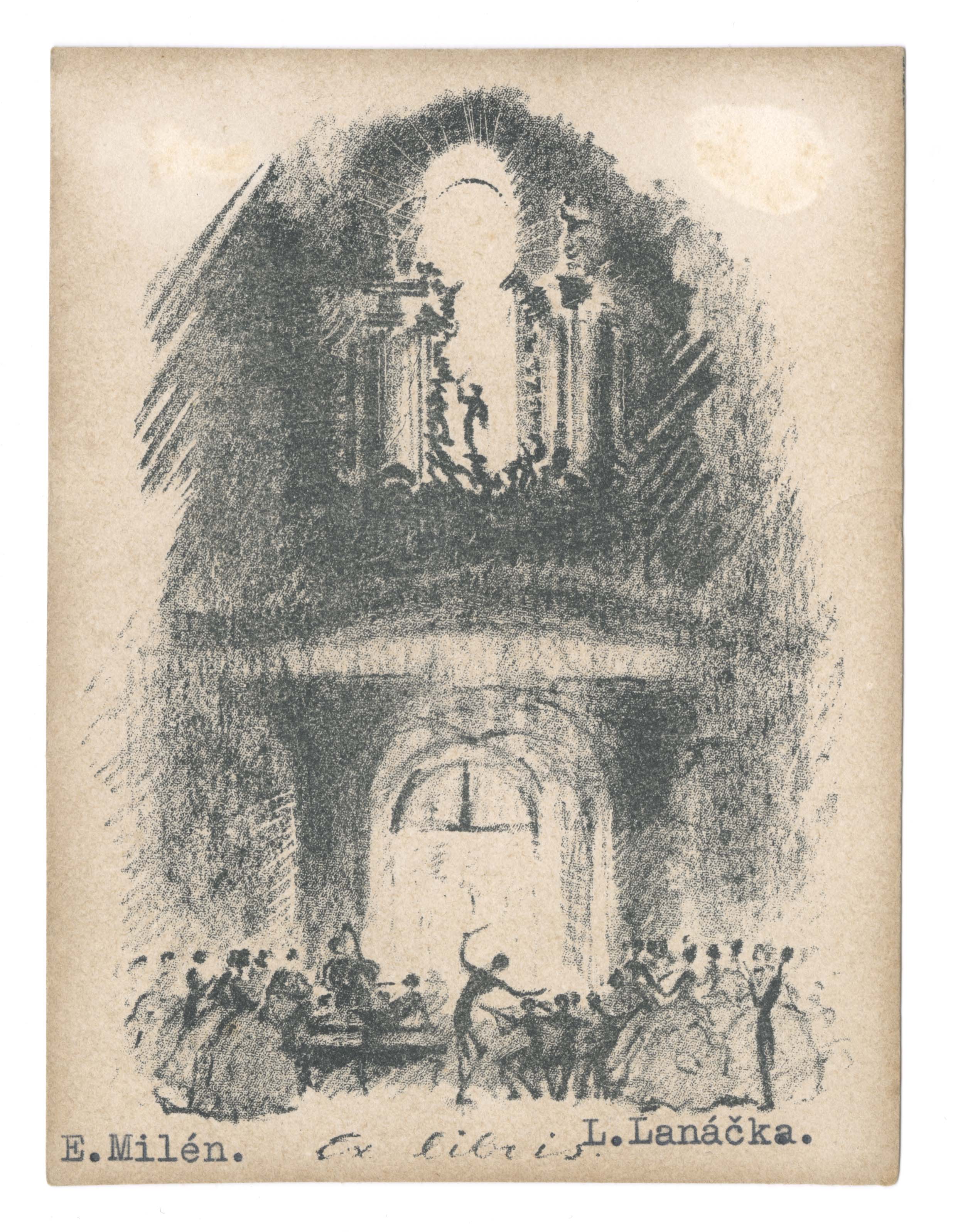 Náhledový obrázek Ex libris Leoše Jánačka - 1