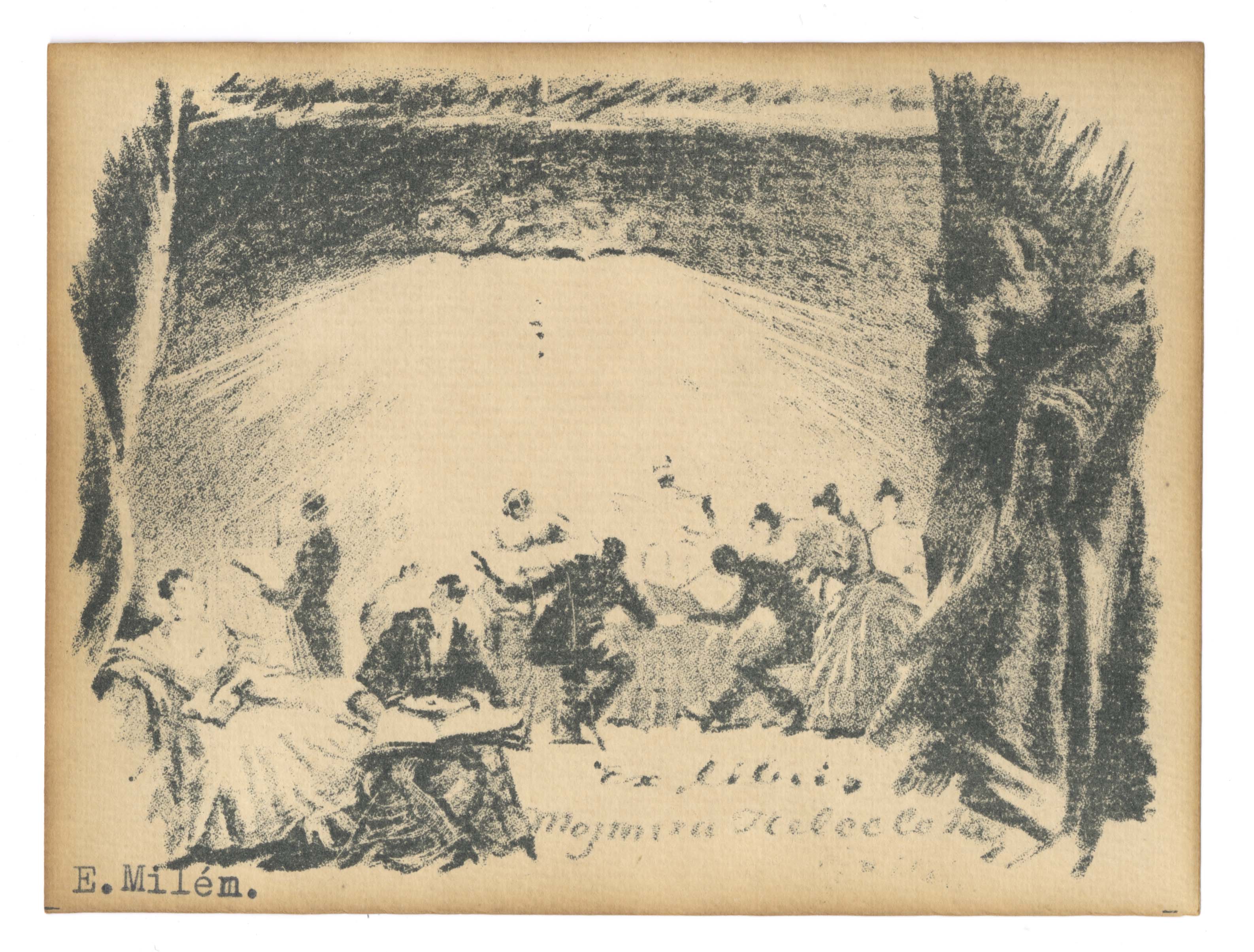 Náhledový obrázek Ex libris Mojmír Helcelet - 1