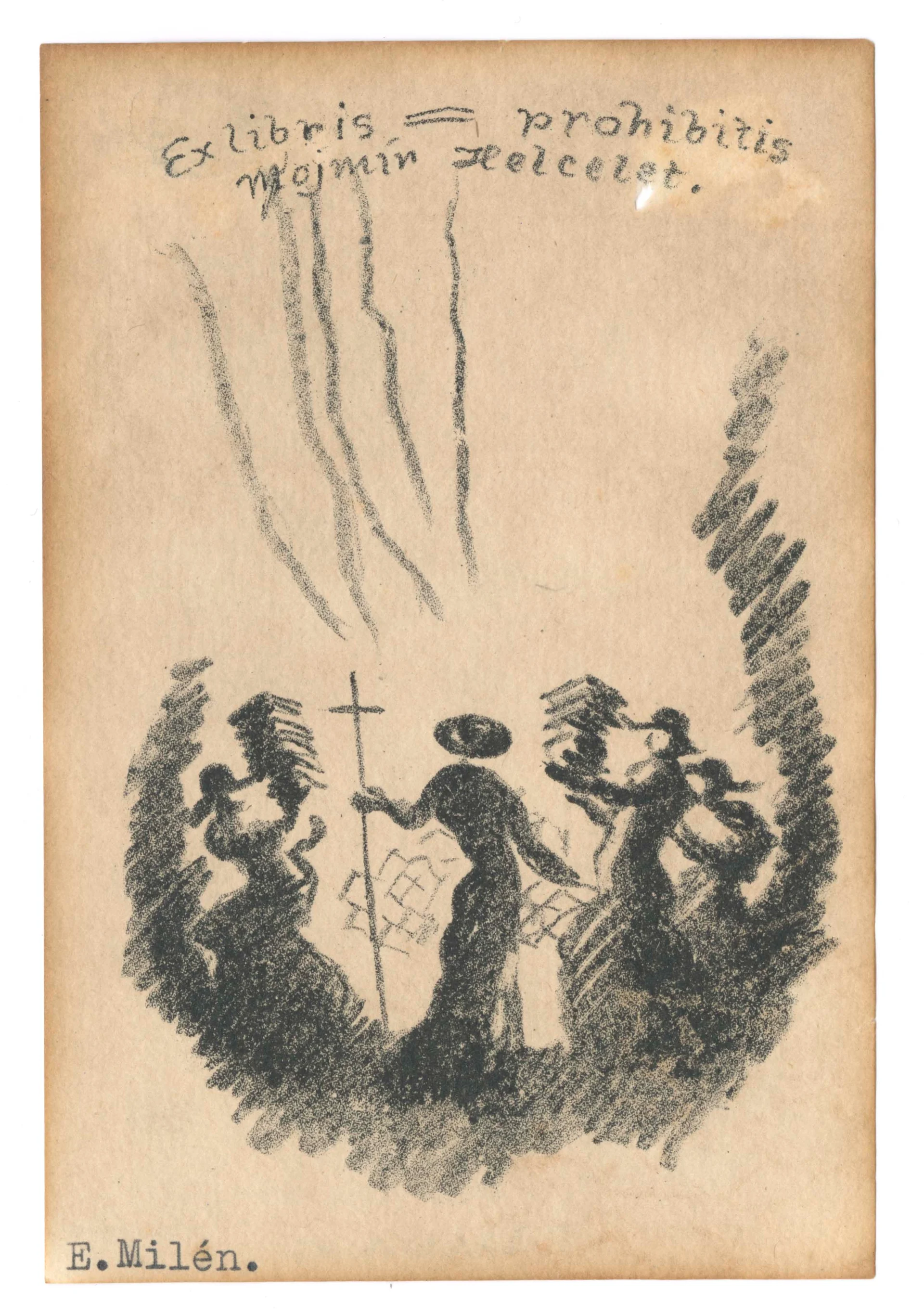 Náhledový obrázek předmětu Ex libris Mojmír Helcelet