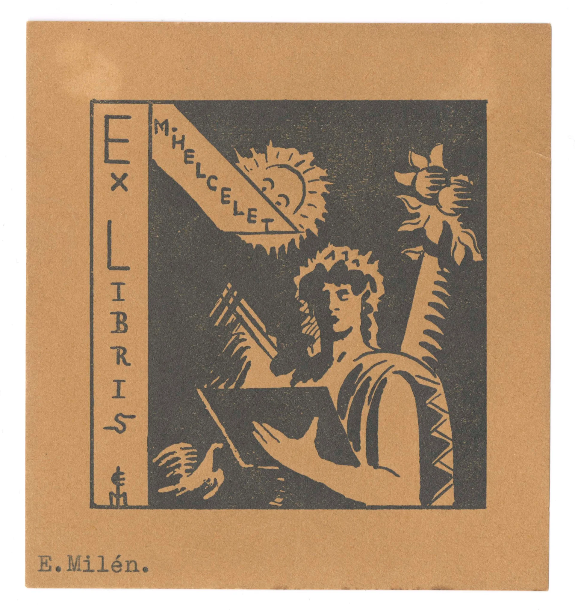 Náhledový obrázek předmětu Ex libris M. Helcelet