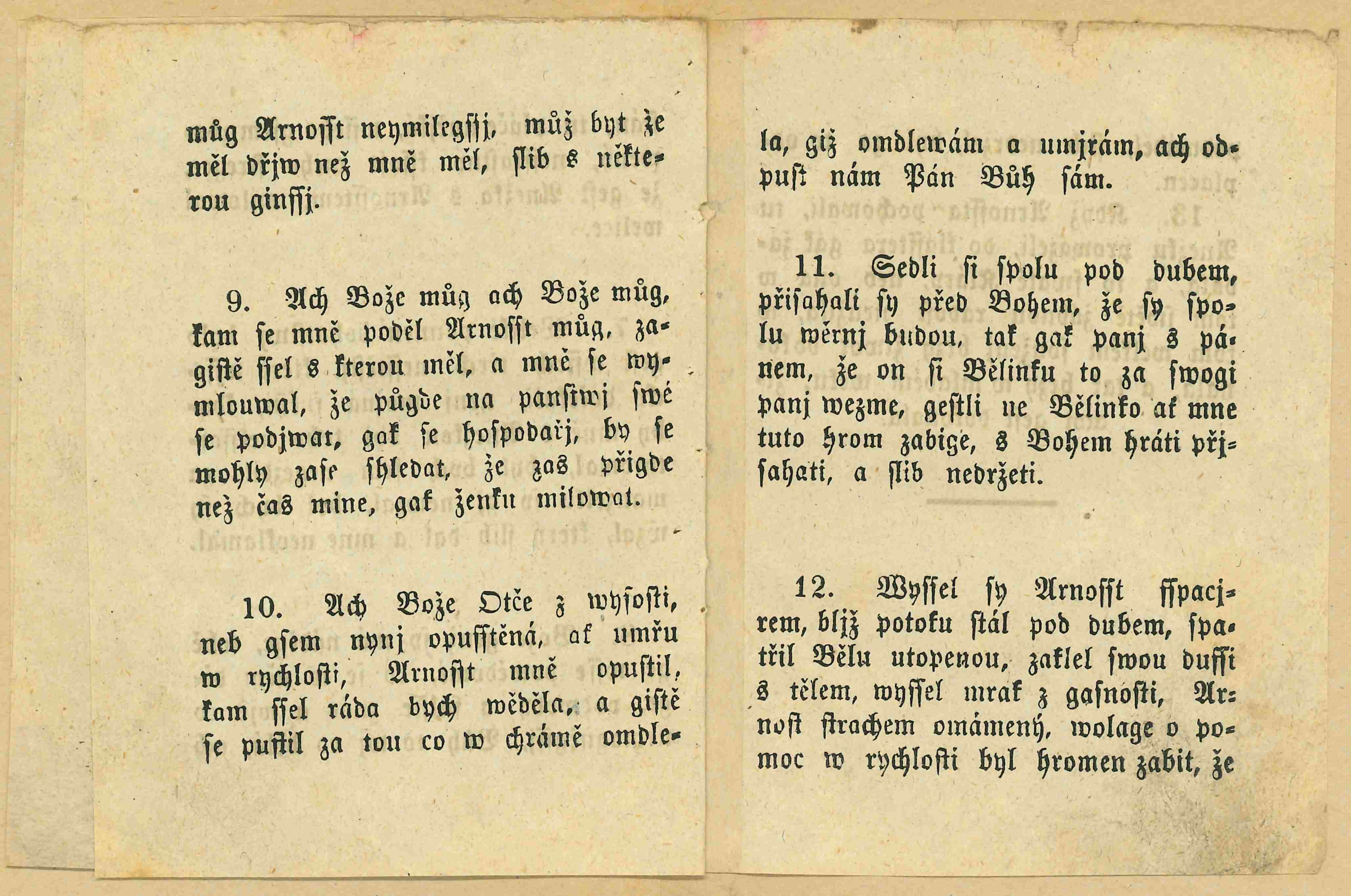 Náhledový obrázek Kramářské písně - Písně pro mládence a panny - 4