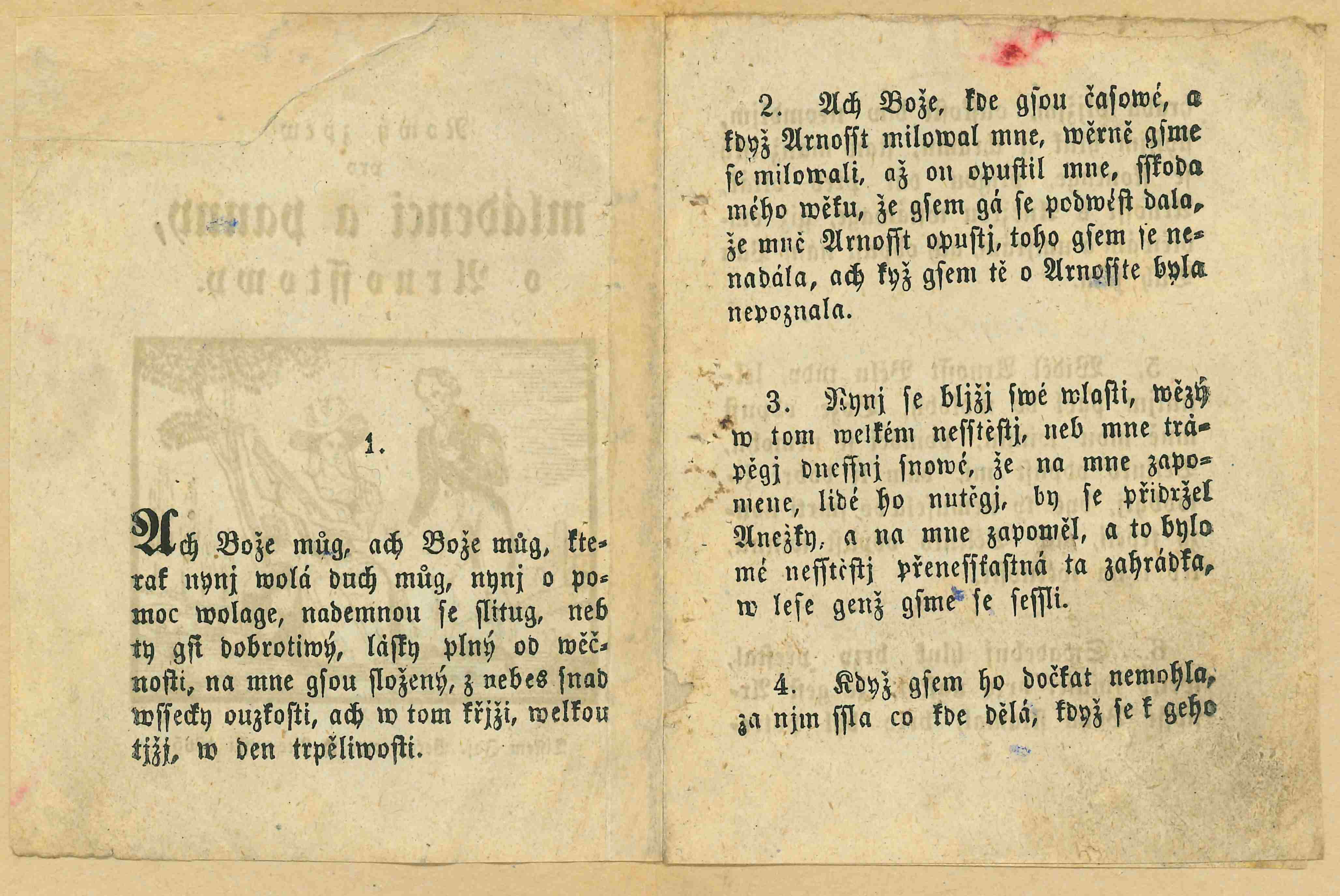 Náhledový obrázek Kramářské písně - Písně pro mládence a panny - 2