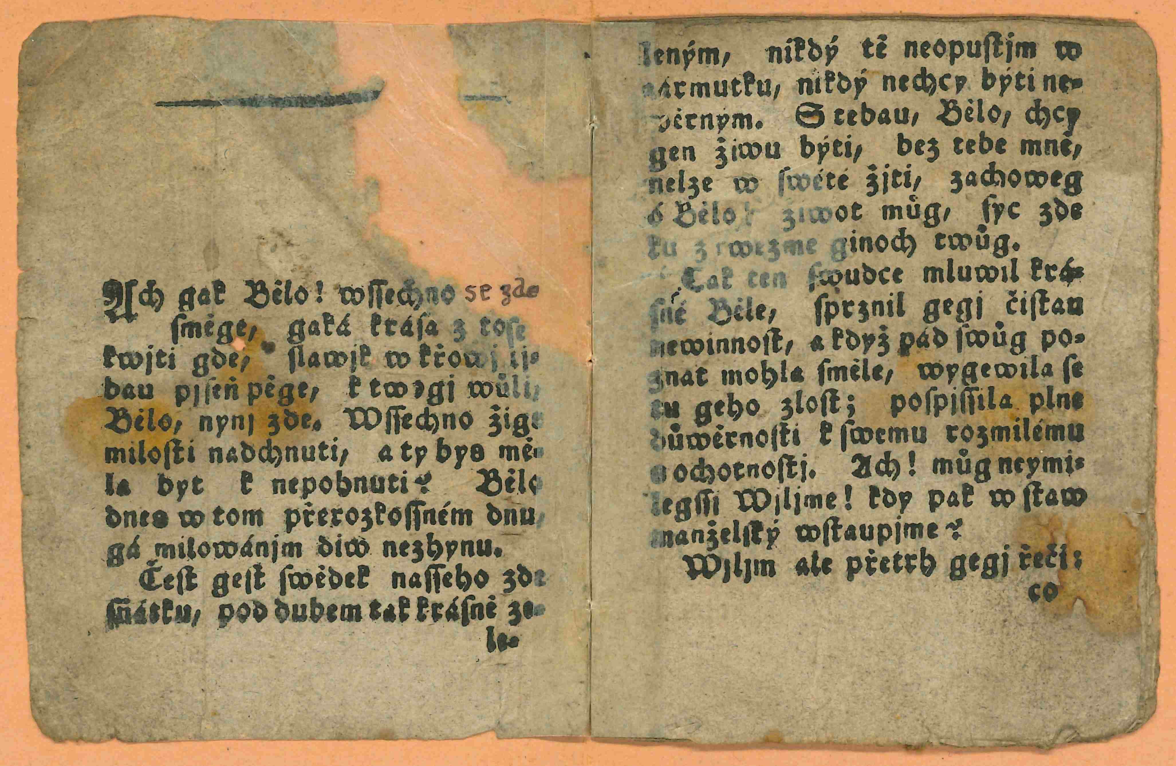 Náhledový obrázek Kramářské písně - Písně pro mládence a panny - 2
