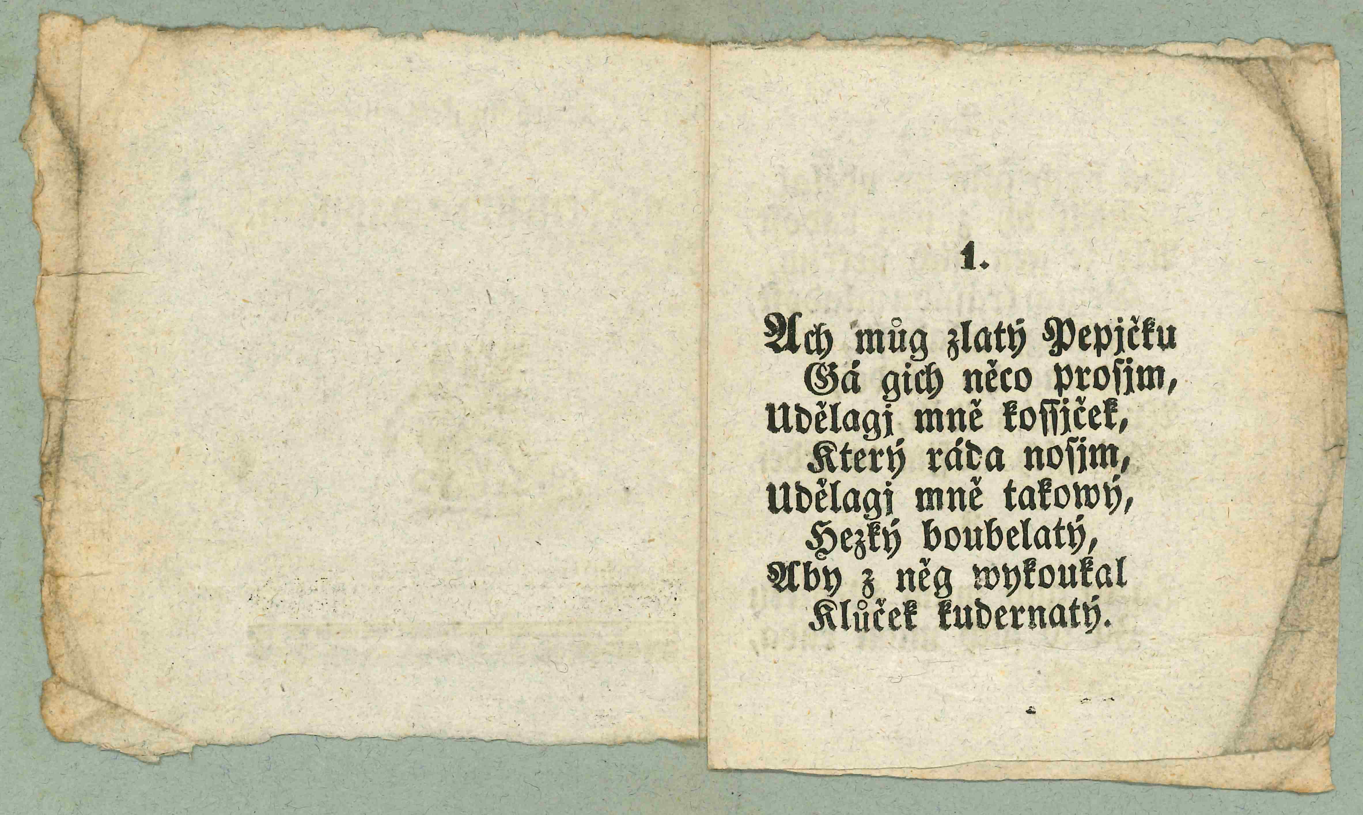 Náhledový obrázek Kramářské písně - Písně pro mládence a panny - 2