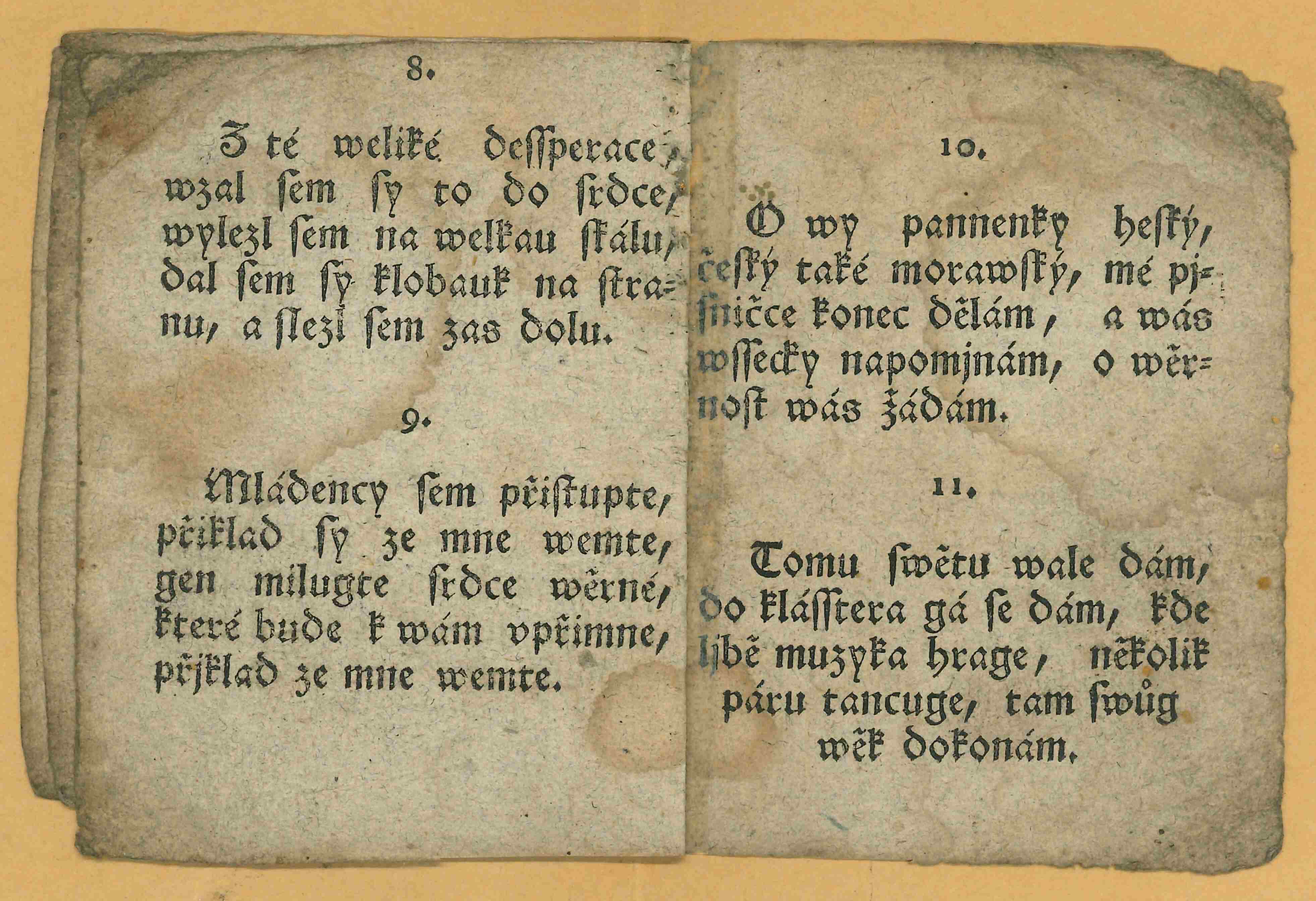 Náhledový obrázek Kramářské písně - Písně pro mládence a panny - 4