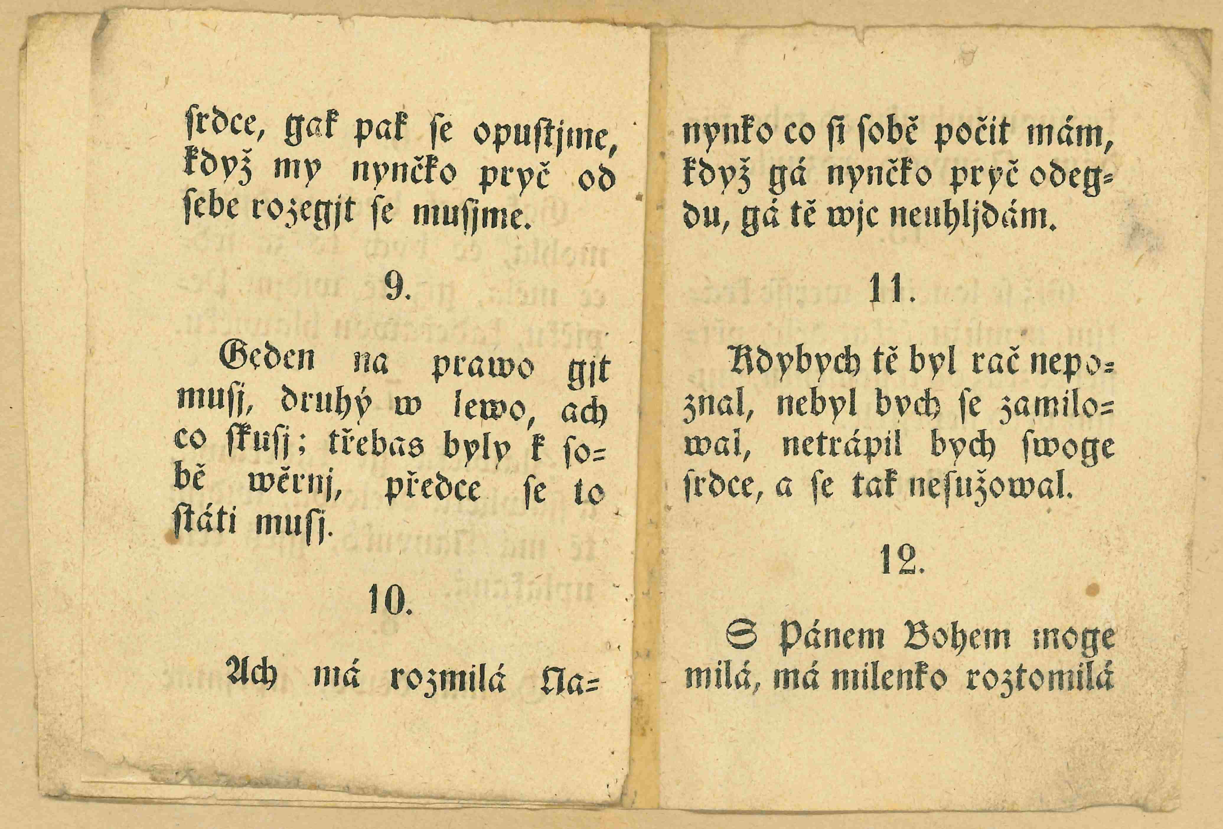 Náhledový obrázek Kramářské písně - Písně pro mládence a panny - 4