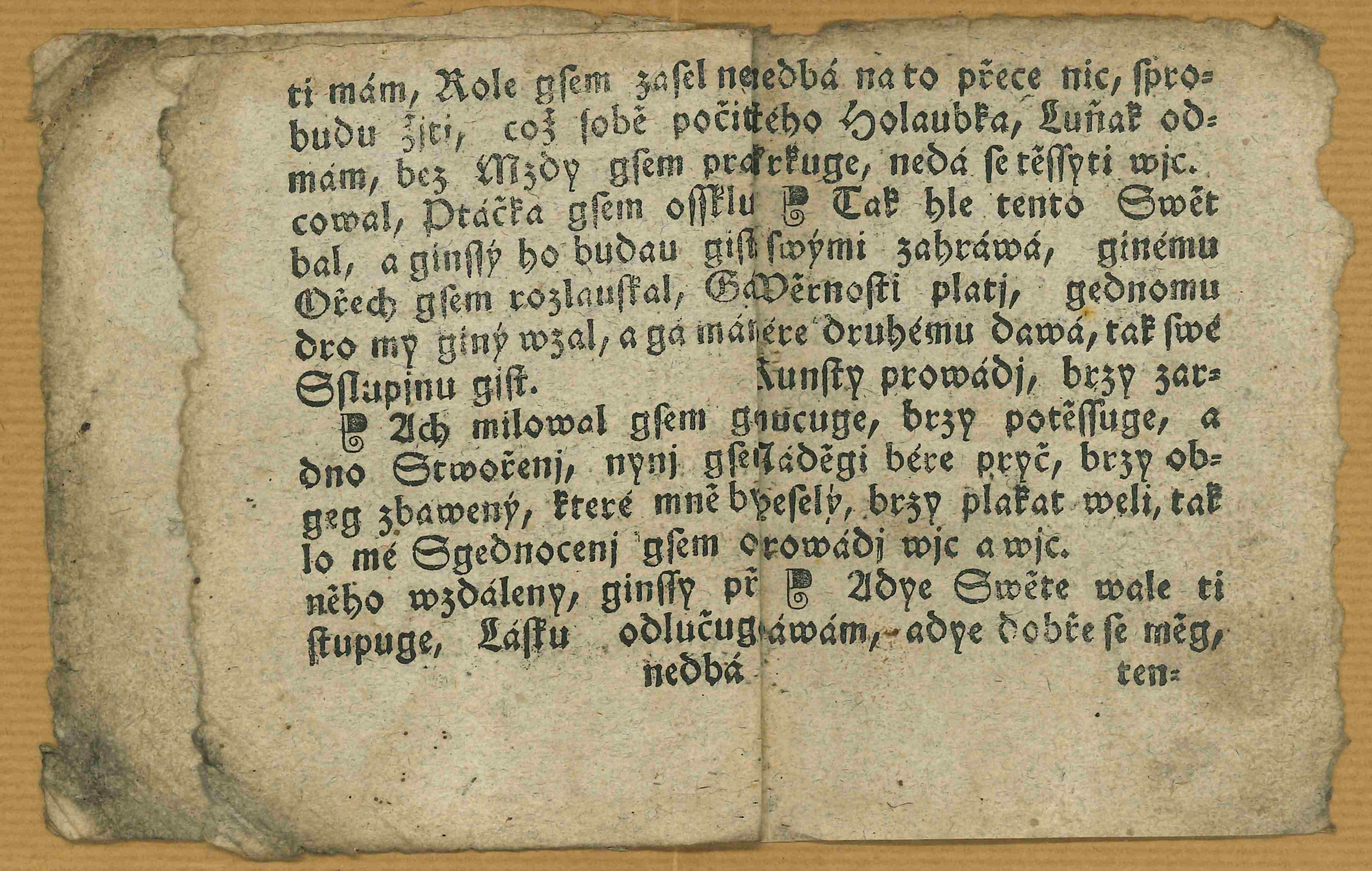 Náhledový obrázek Kramářské písně - Písně pro mládence a panny - 4