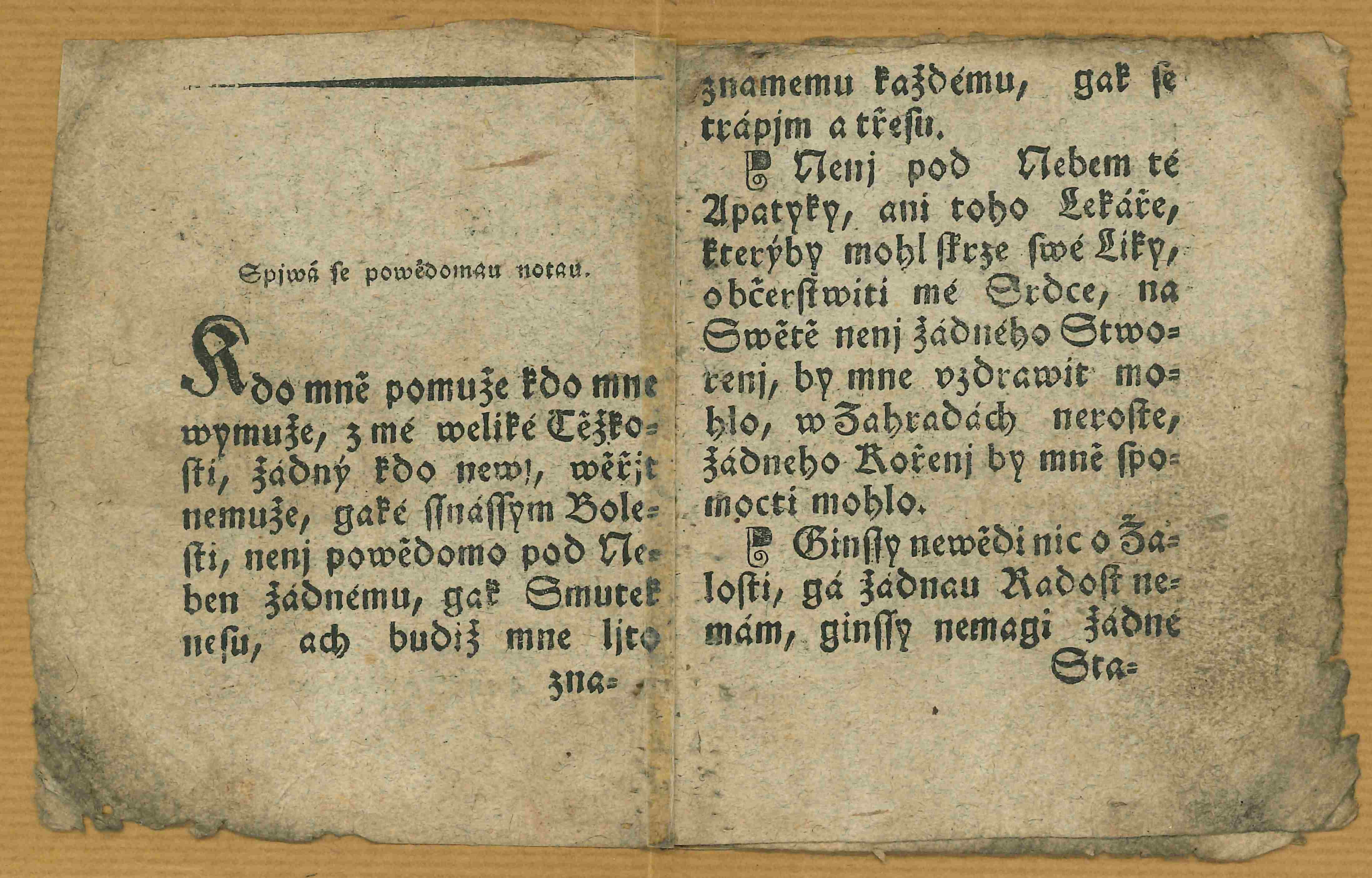 Náhledový obrázek Kramářské písně - Písně pro mládence a panny - 2