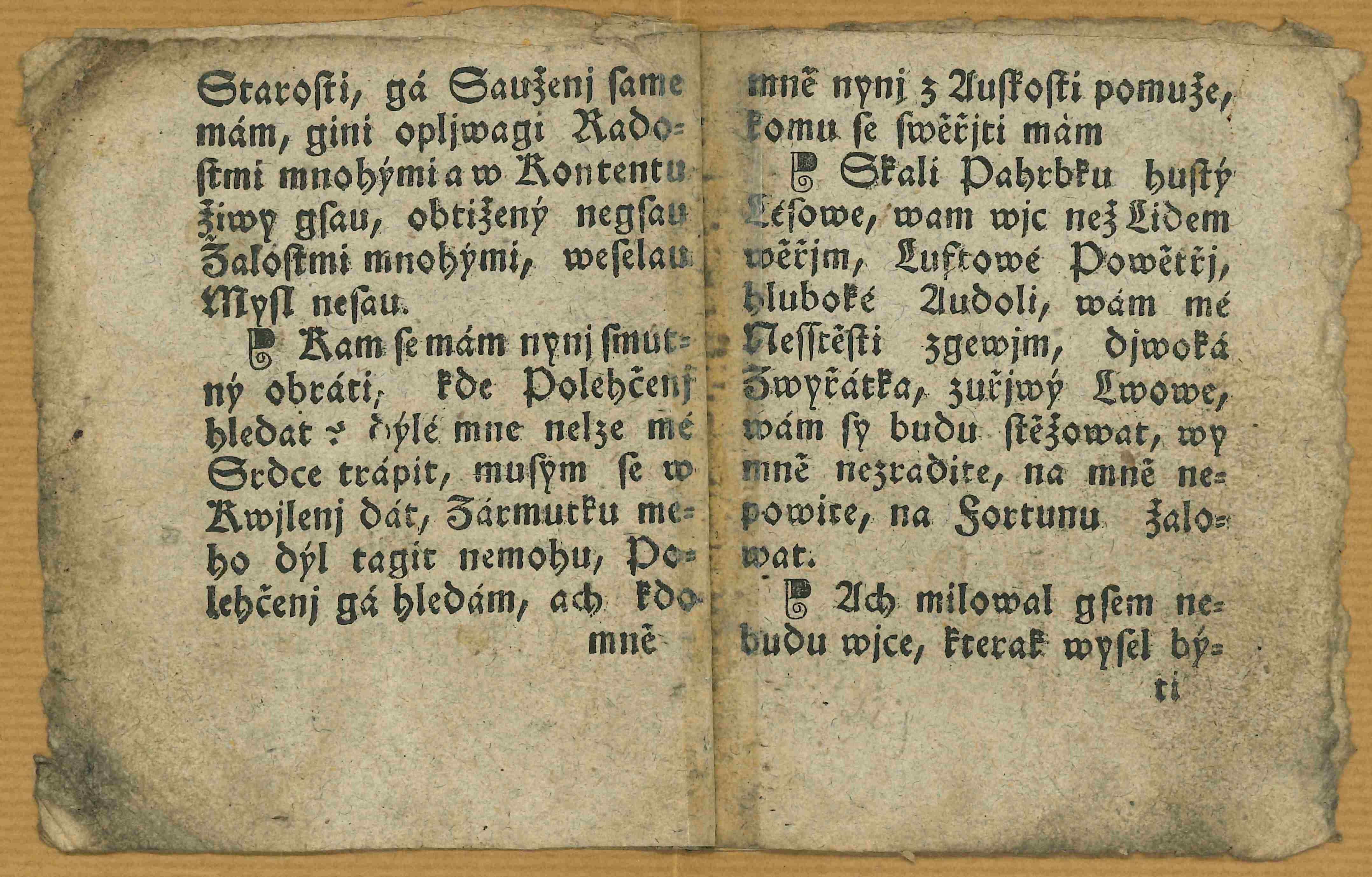 Náhledový obrázek Kramářské písně - Písně pro mládence a panny - 3