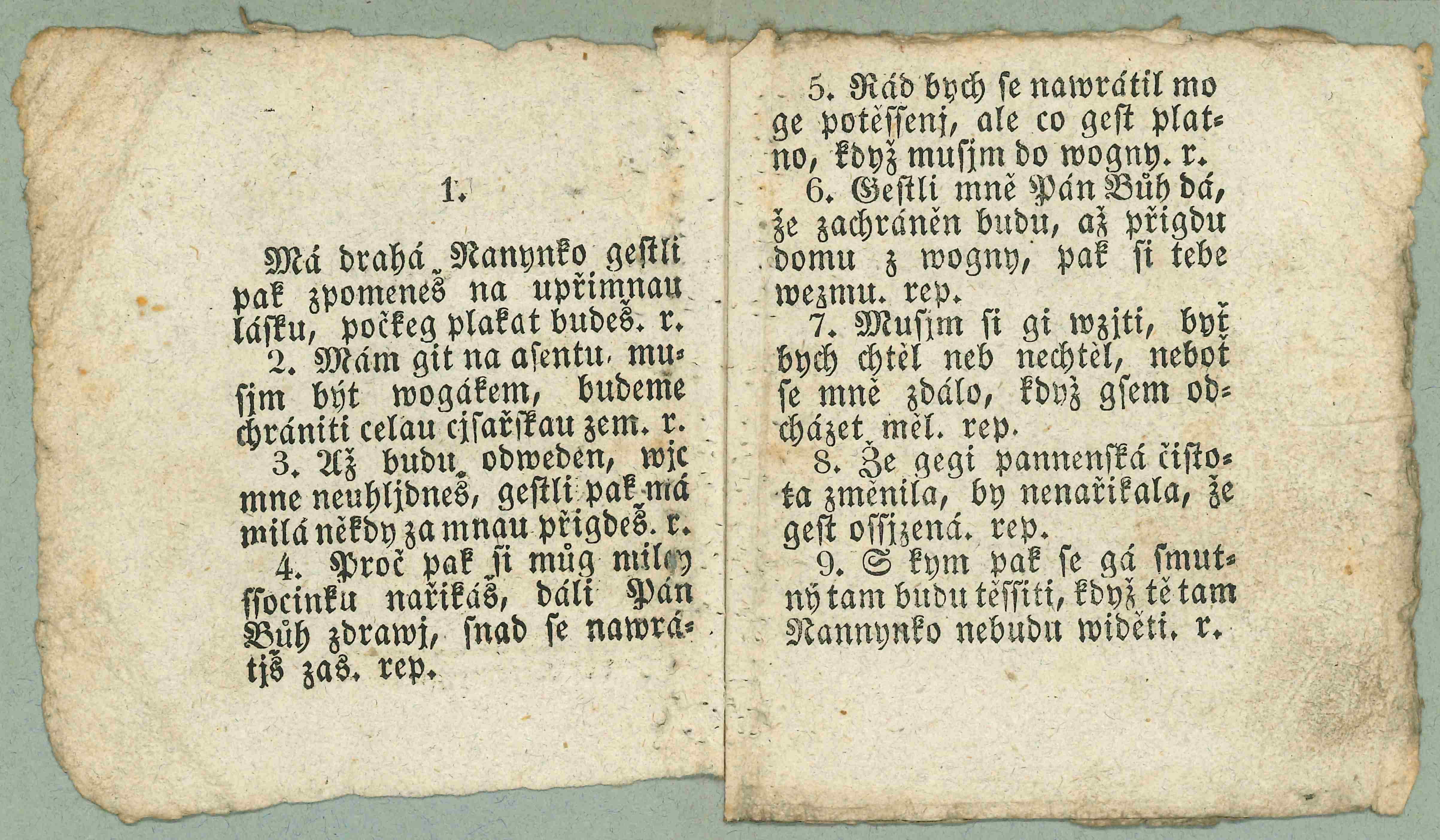 Náhledový obrázek Kramářské písně - Písně pro mládence a panny - 2