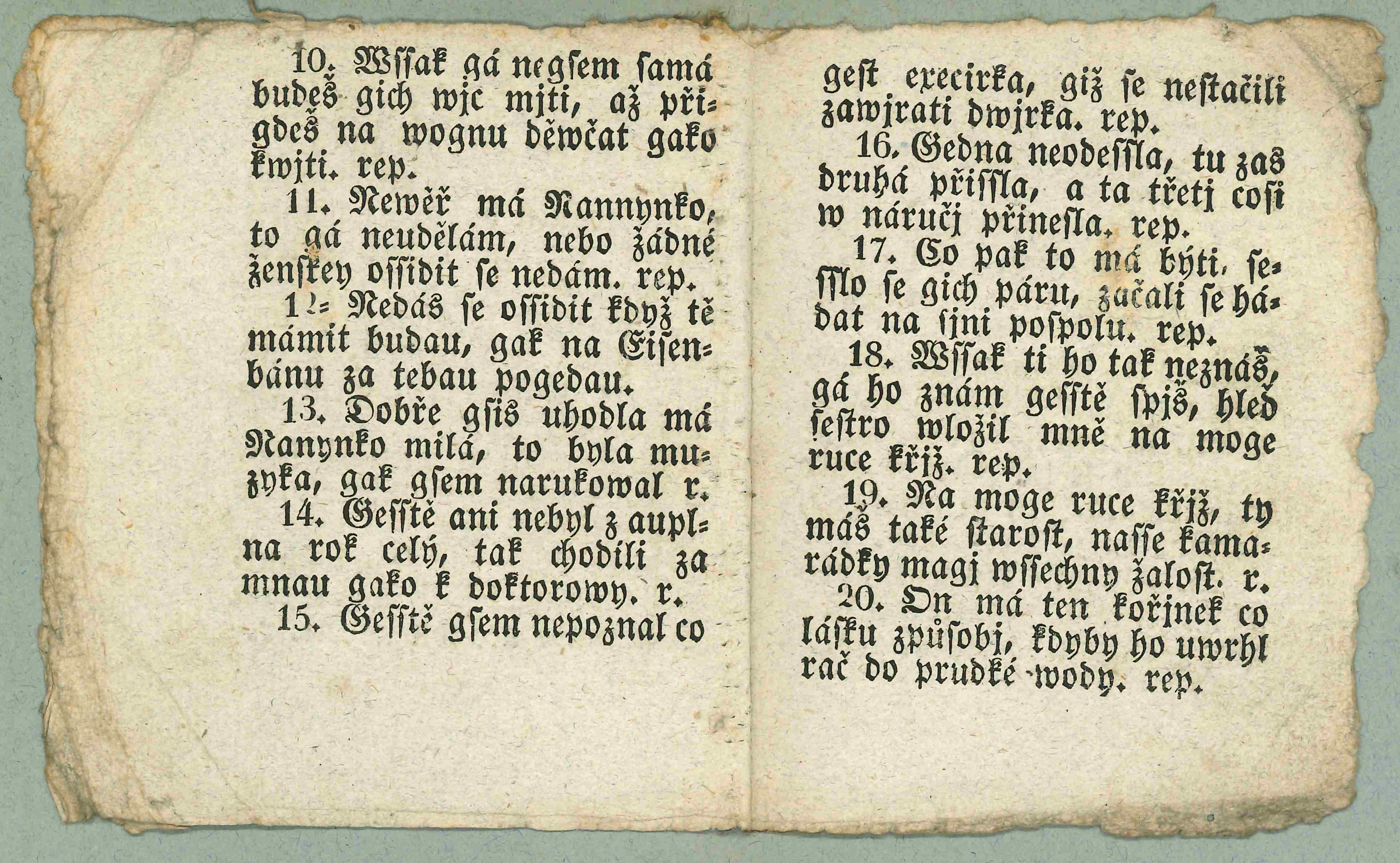 Náhledový obrázek Kramářské písně - Písně pro mládence a panny - 3
