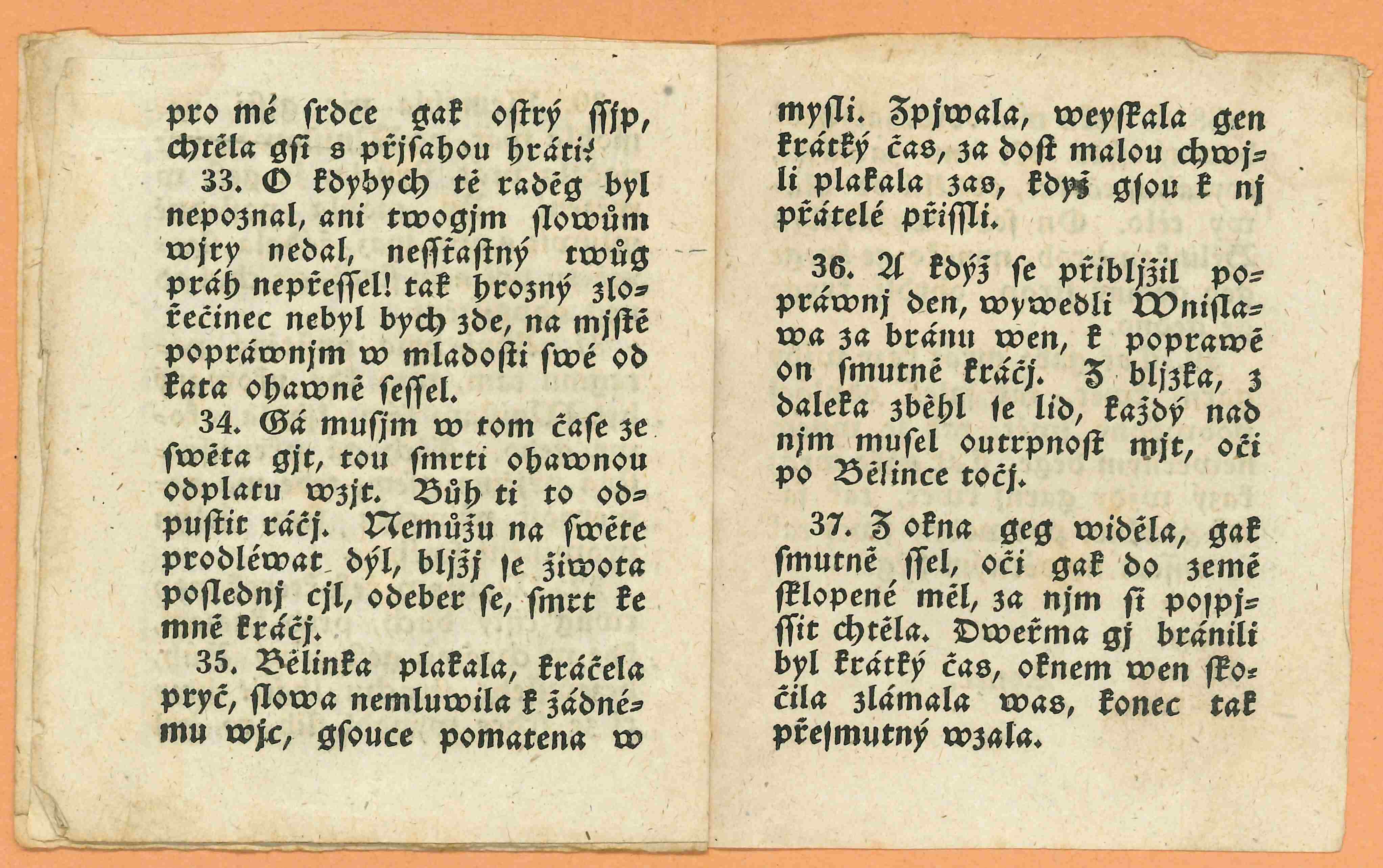 Náhledový obrázek Kramářské písně - Písně pro mládence a panny - 8
