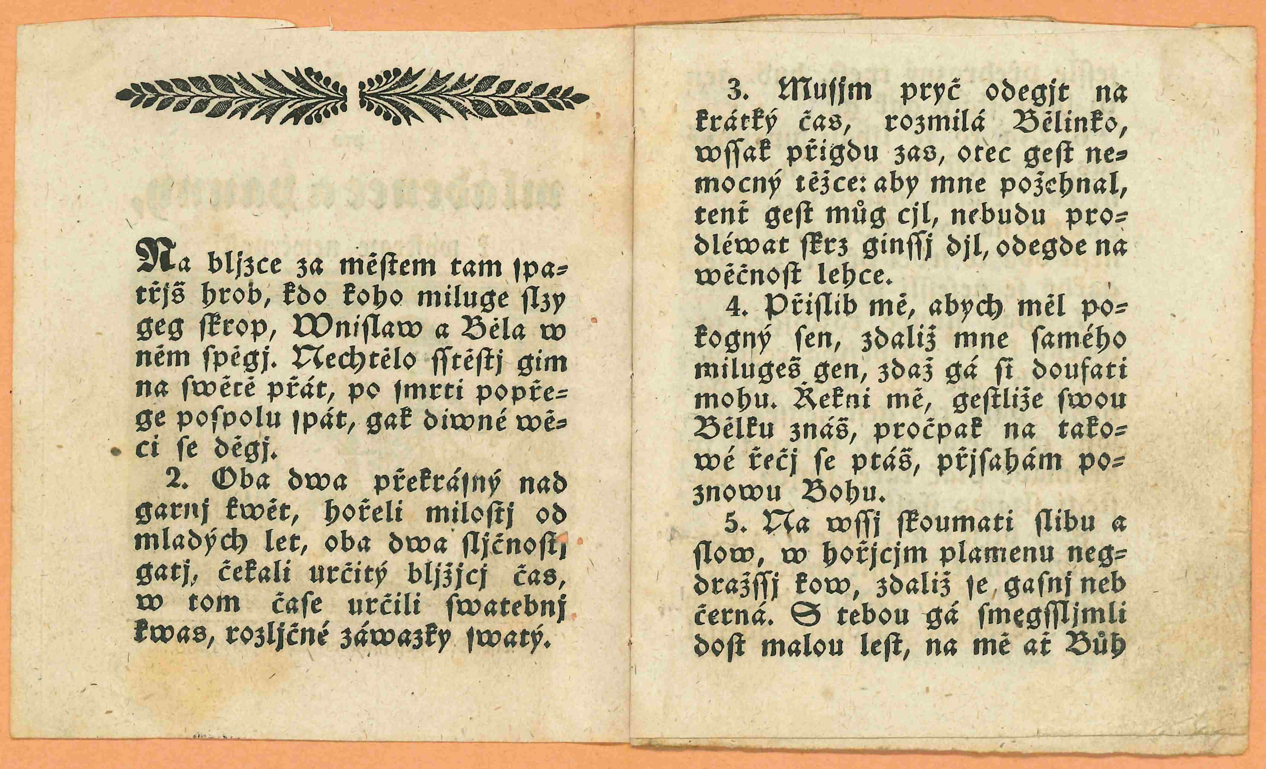 Náhledový obrázek Kramářské písně - Písně pro mládence a panny - 2