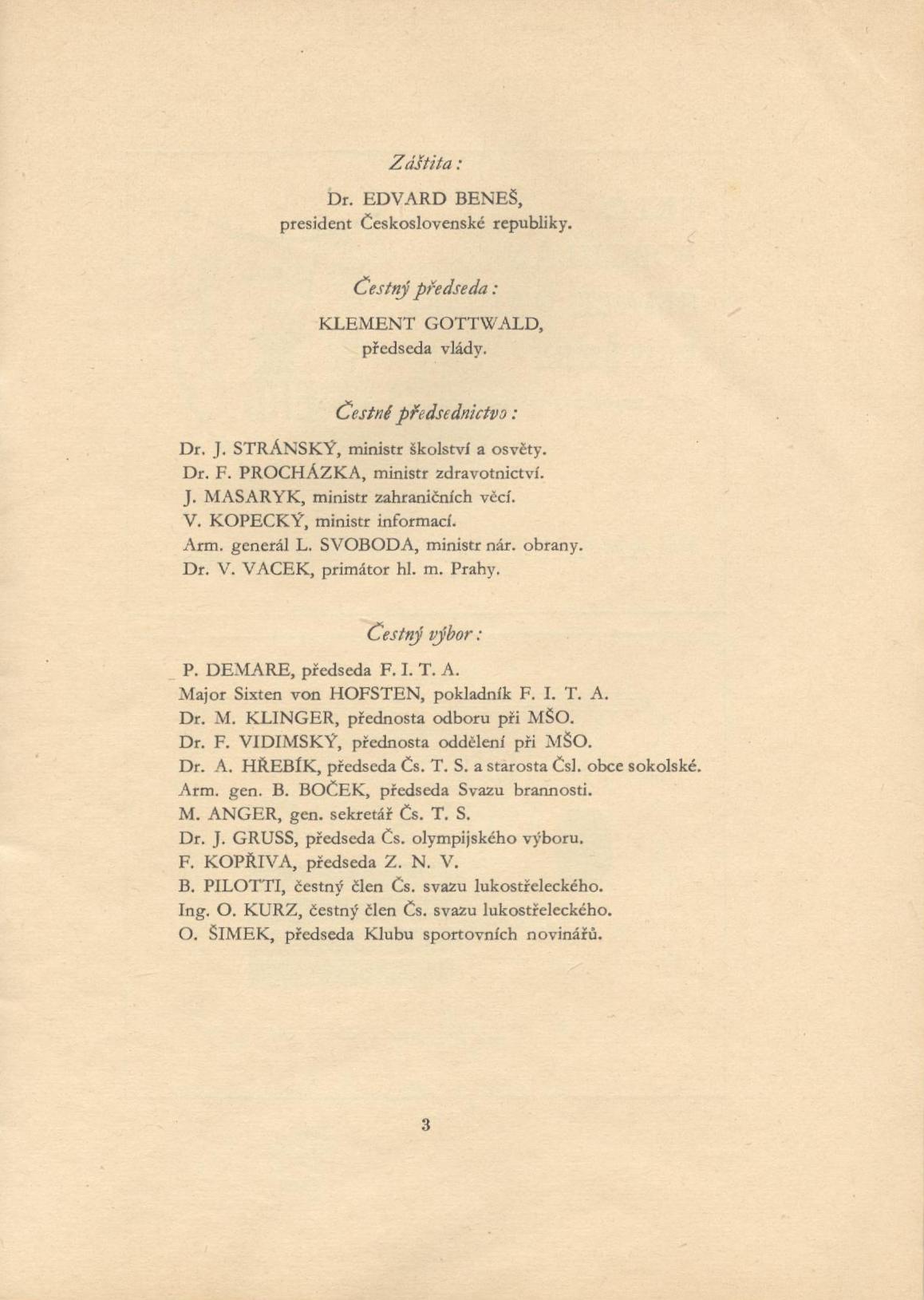 Náhledový obrázek Mistrovství světa ve střelbě lukem. Praha 1947 - 2