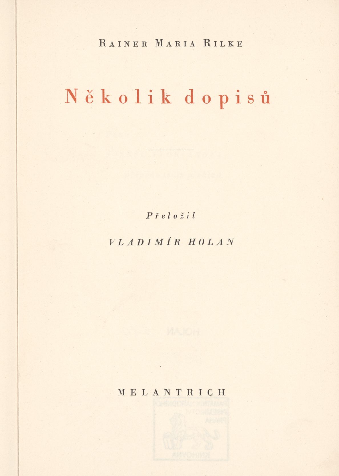 Náhledový obrázek Několik dopisů - 4