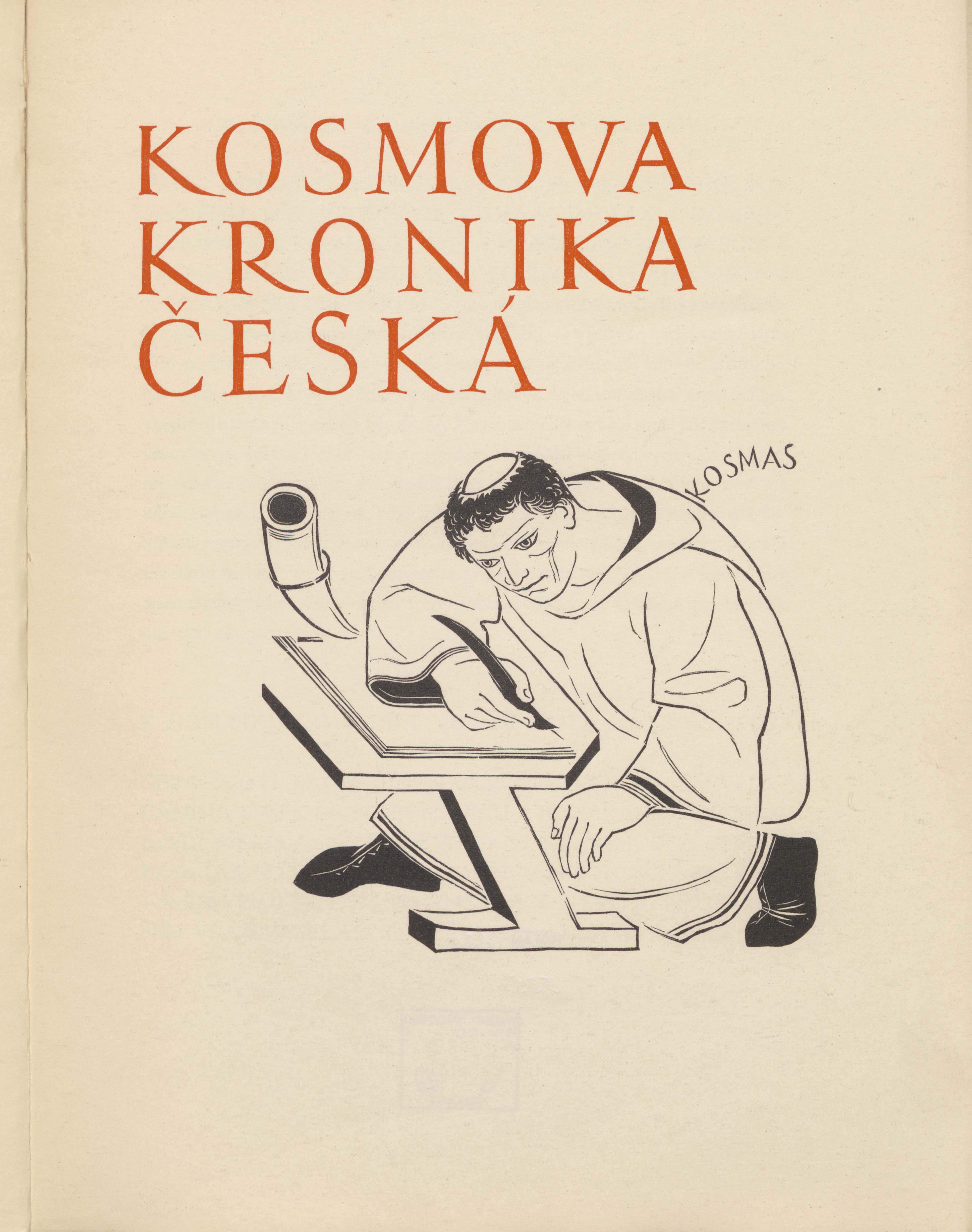 Náhledový obrázek Kosmova kronika česká - 2