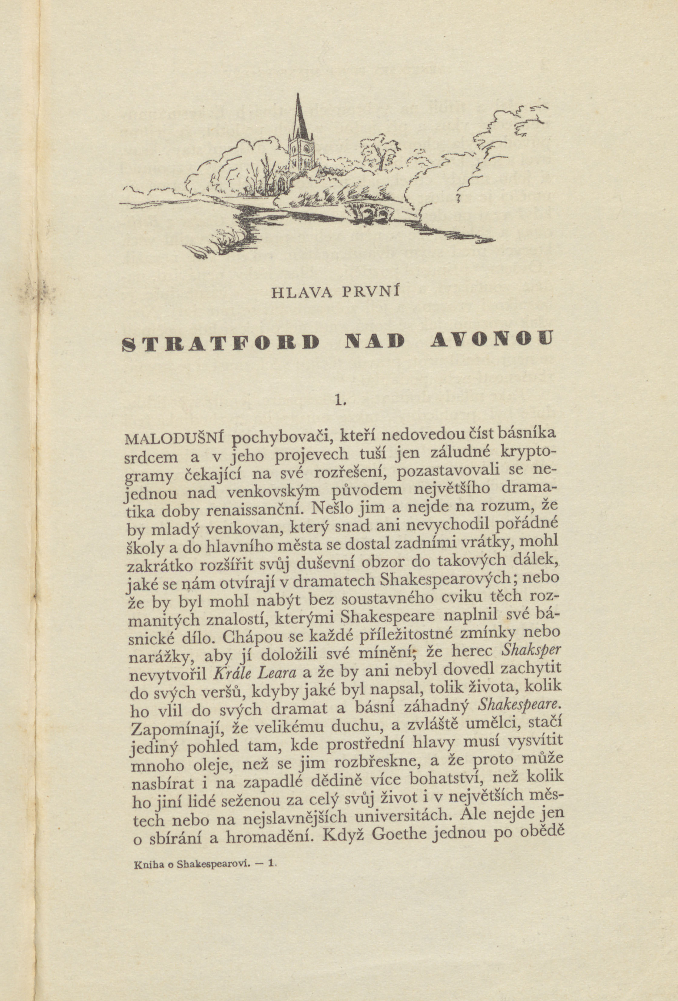 Náhledový obrázek Kniha o Shakespearovi: Prostředí a život, díl 1. - 1