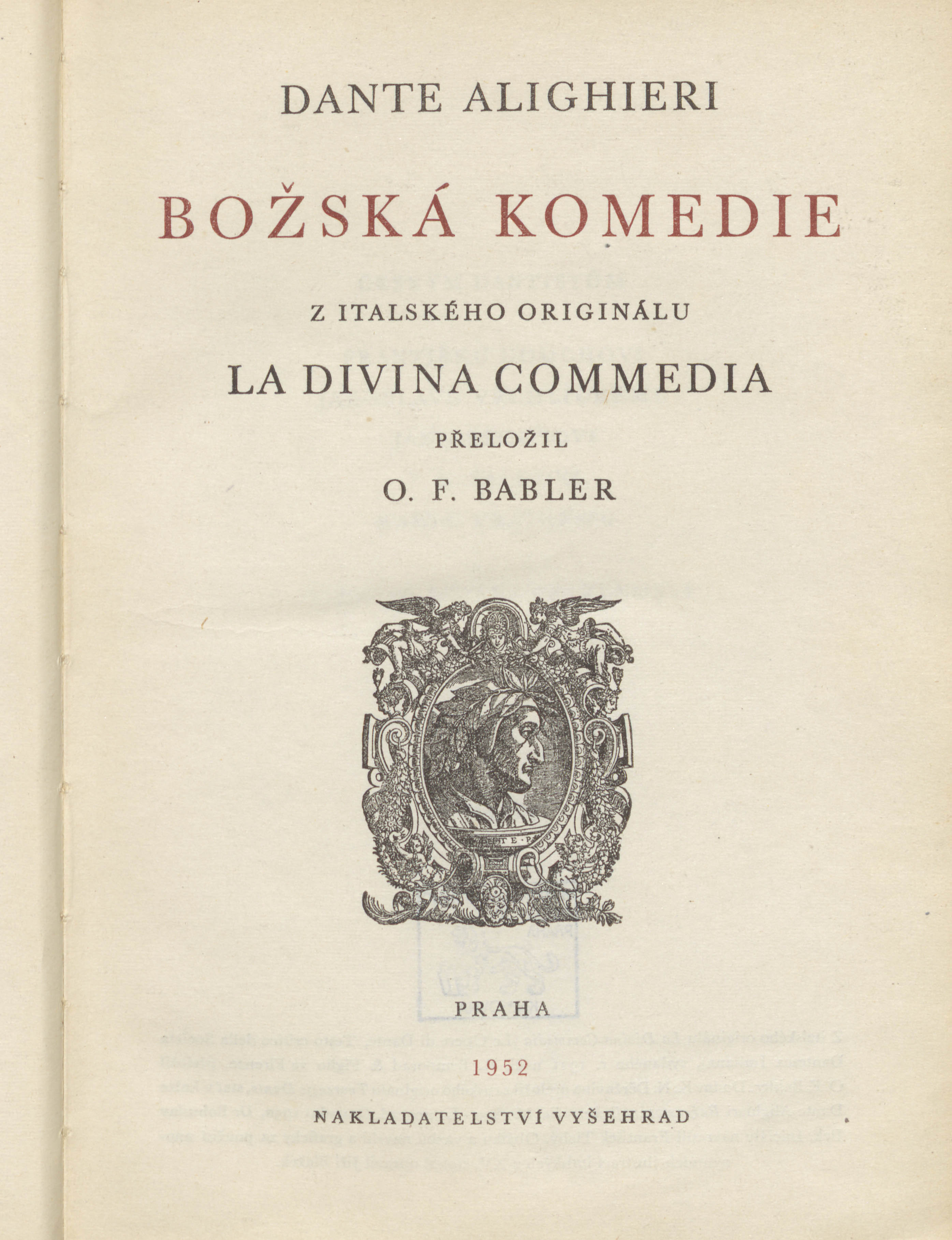 Náhledový obrázek Božská komedie - 5