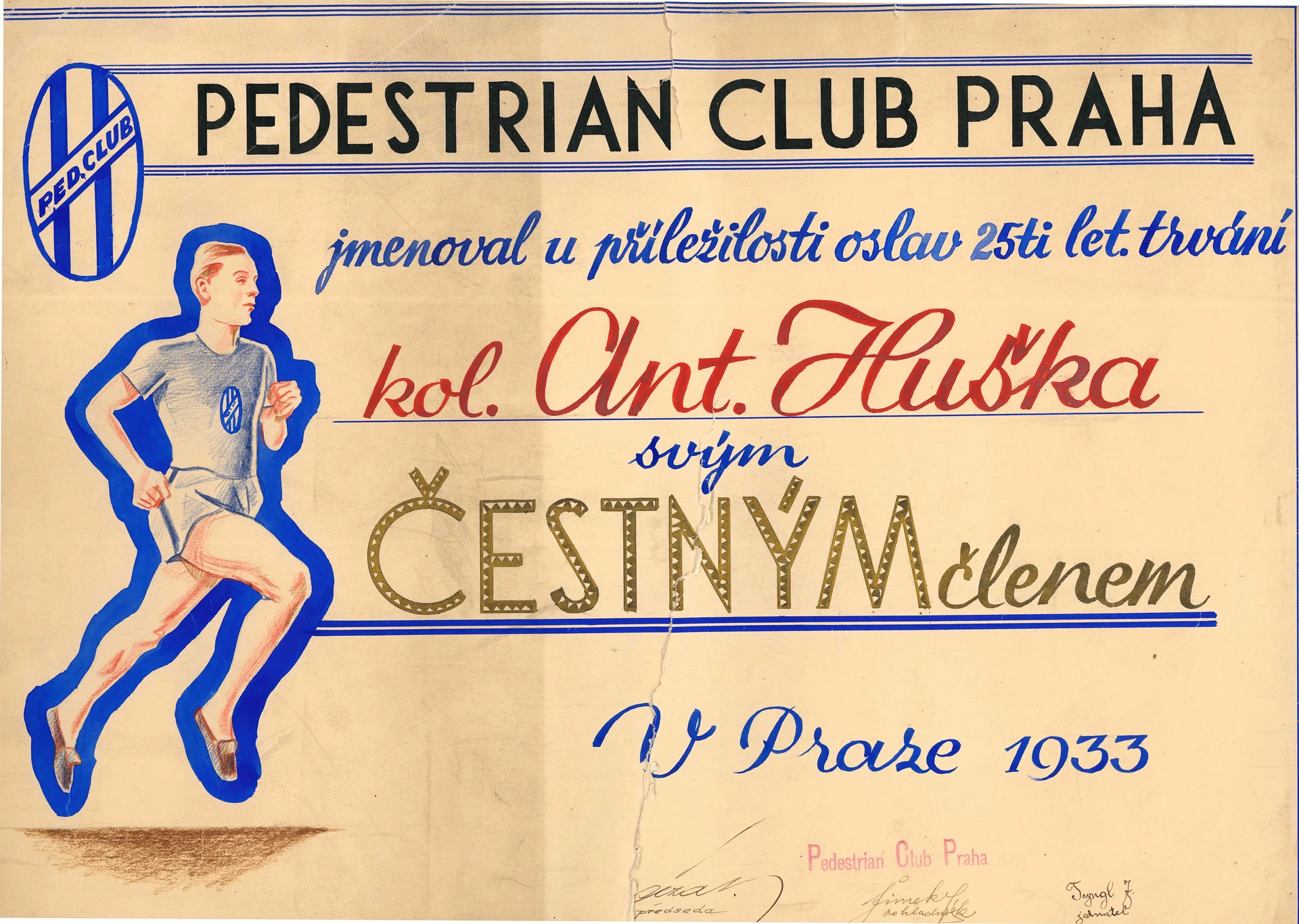 Náhledový obrázek předmětu Pedestrian Club Praha