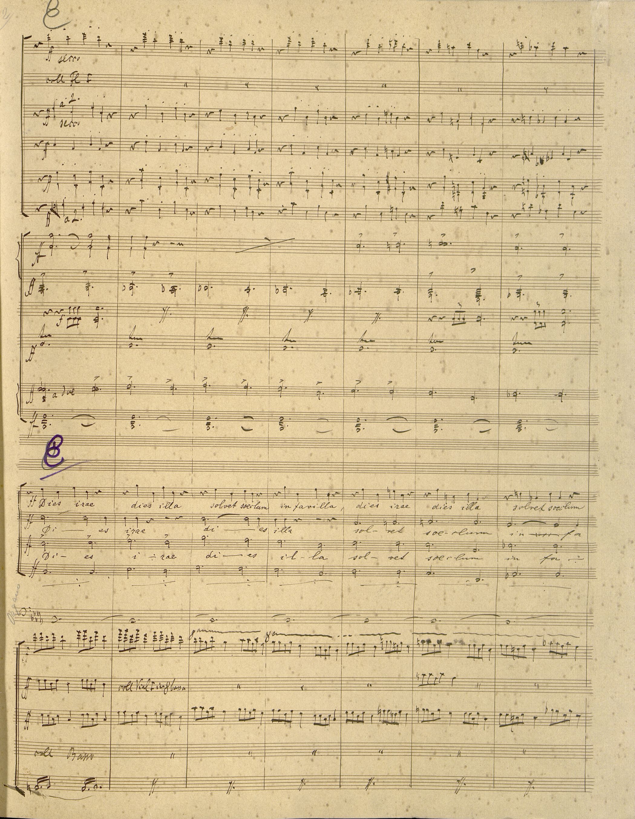 Náhledový obrázek Requiem, op. 89 (autograf) - 1