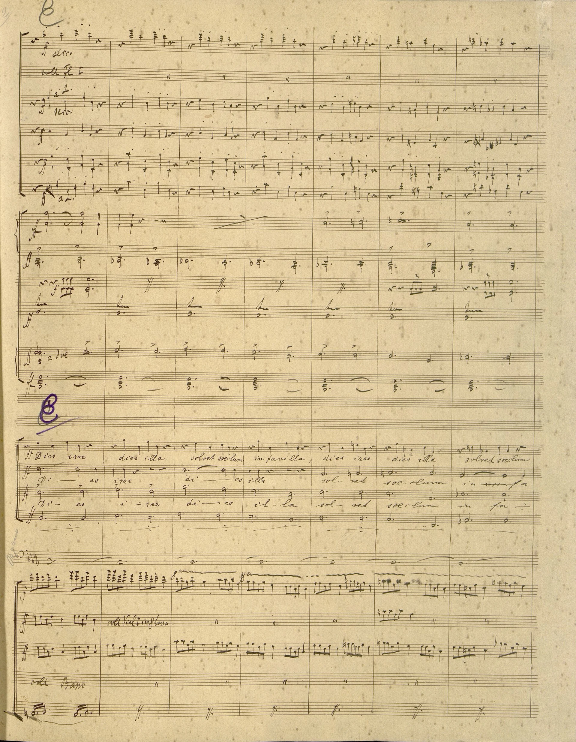 Náhledový obrázek předmětu Requiem, op. 89 (autograf)