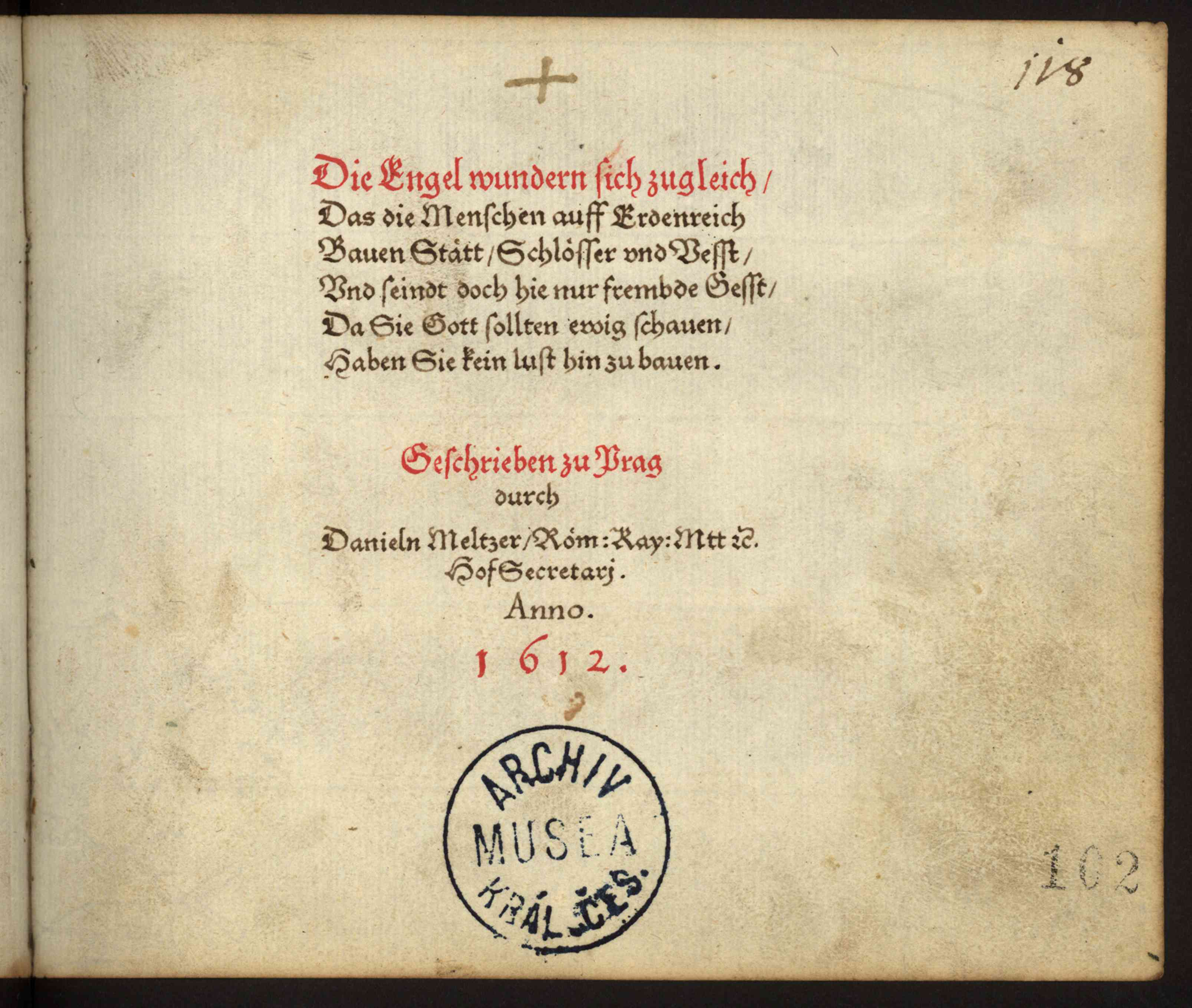 Náhledový obrázek Rkp. 11 – Památník Kašpara Reifa, císařského podčíšníka - 152