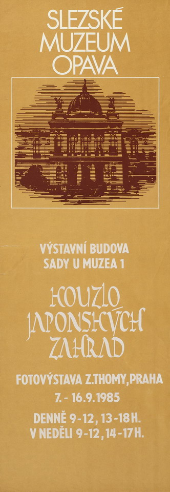 Náhledový obrázek Plakát Slezského muzea v Opavě - 1