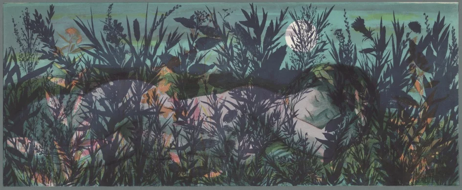 Obrázek Nátisk nepoužité ilustrace pro obálku - Máj