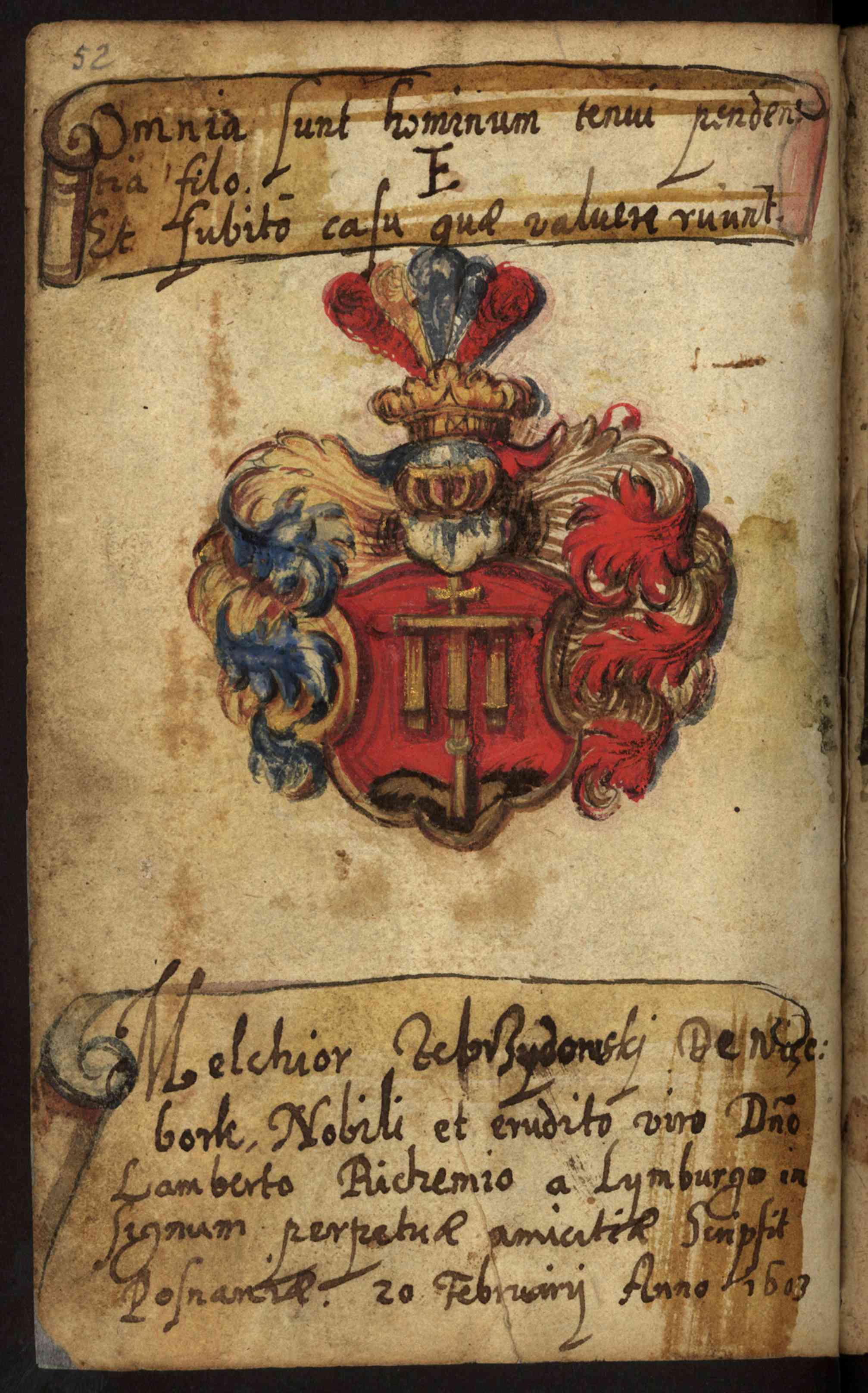 Náhledový obrázek Rkp. 15 – Památník Lamberta Richemia z Limburka - 150