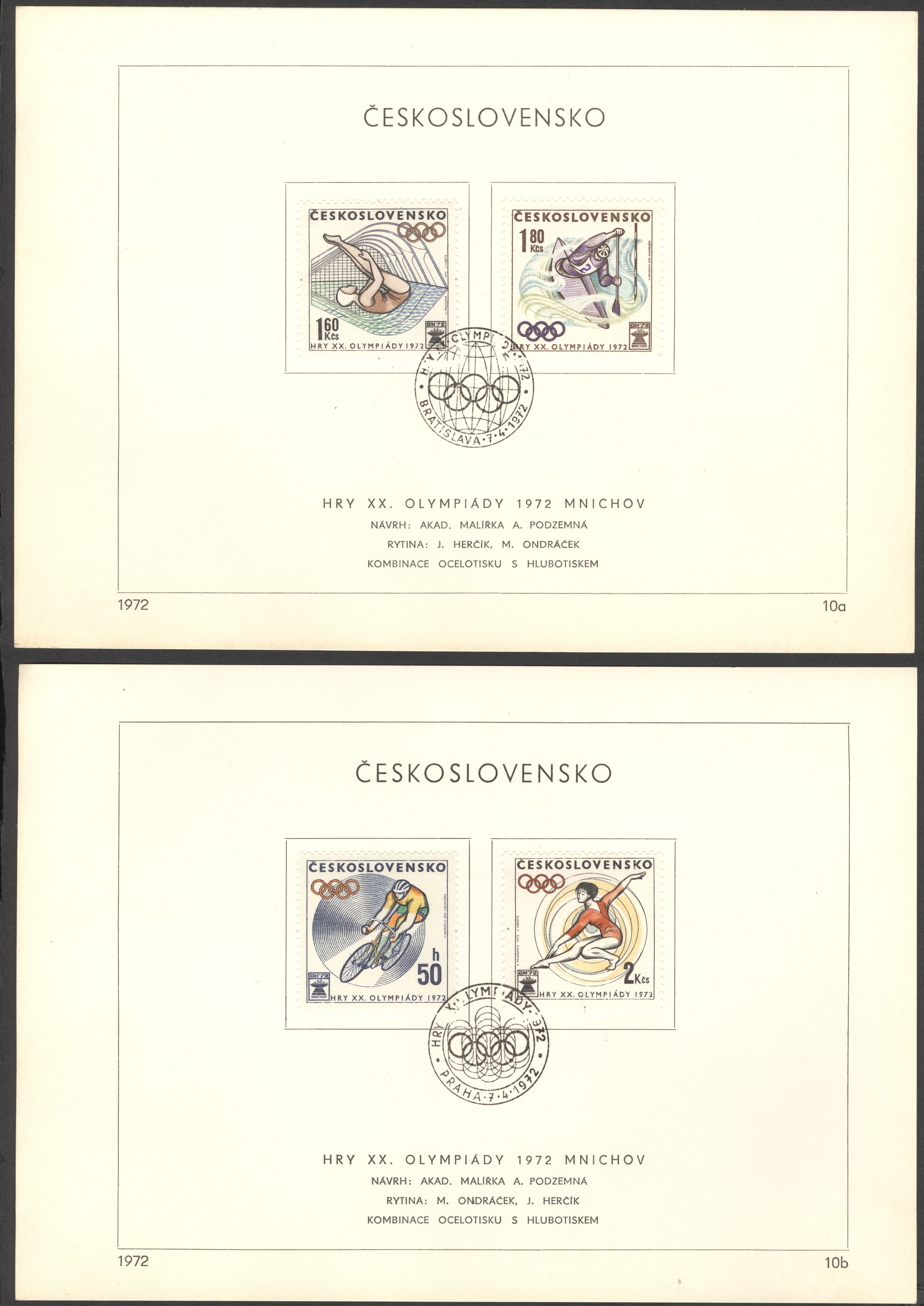 Náhledový obrázek OH Mnichov 1972 - 1