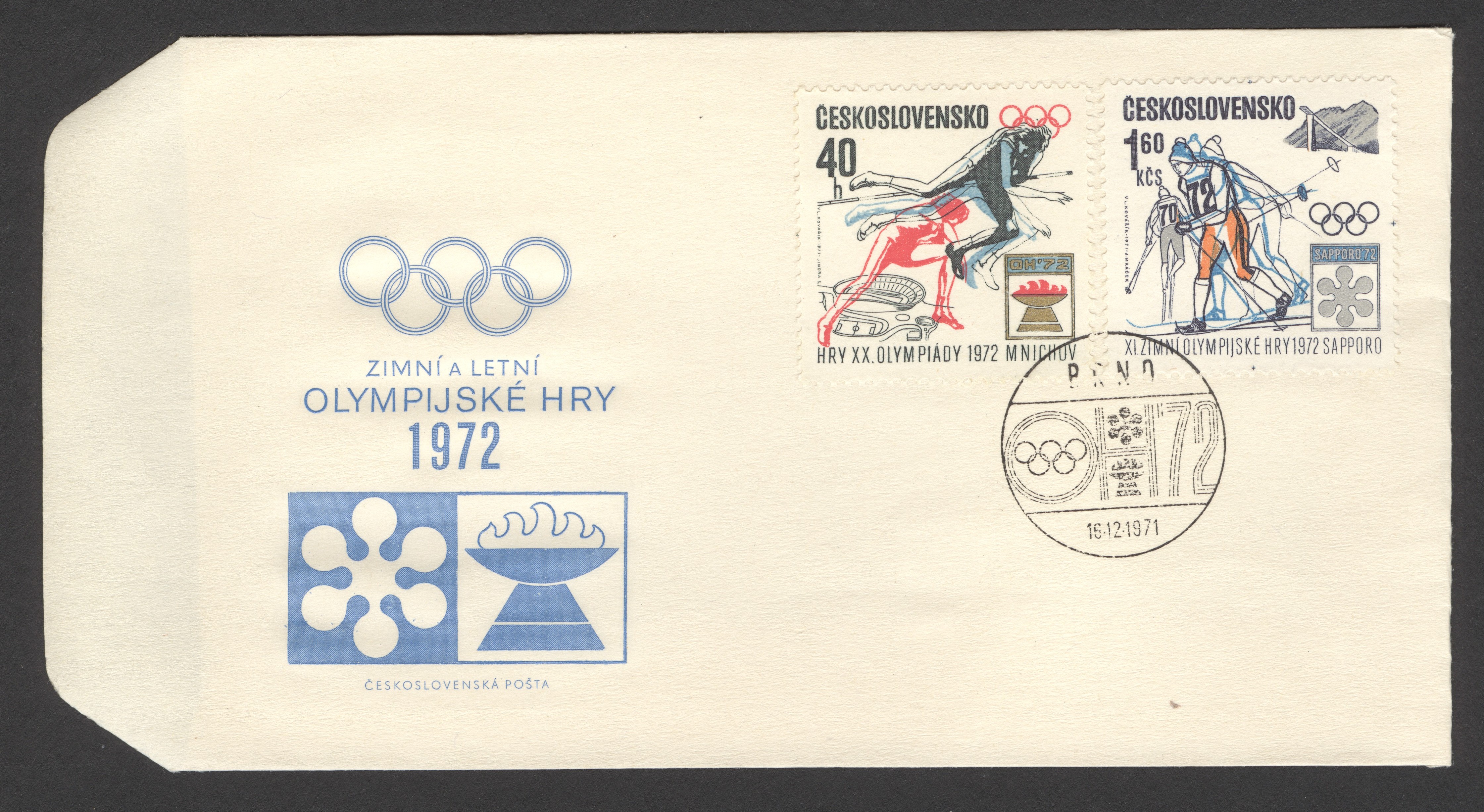Náhledový obrázek Olympijské hry roku 1972 - 1