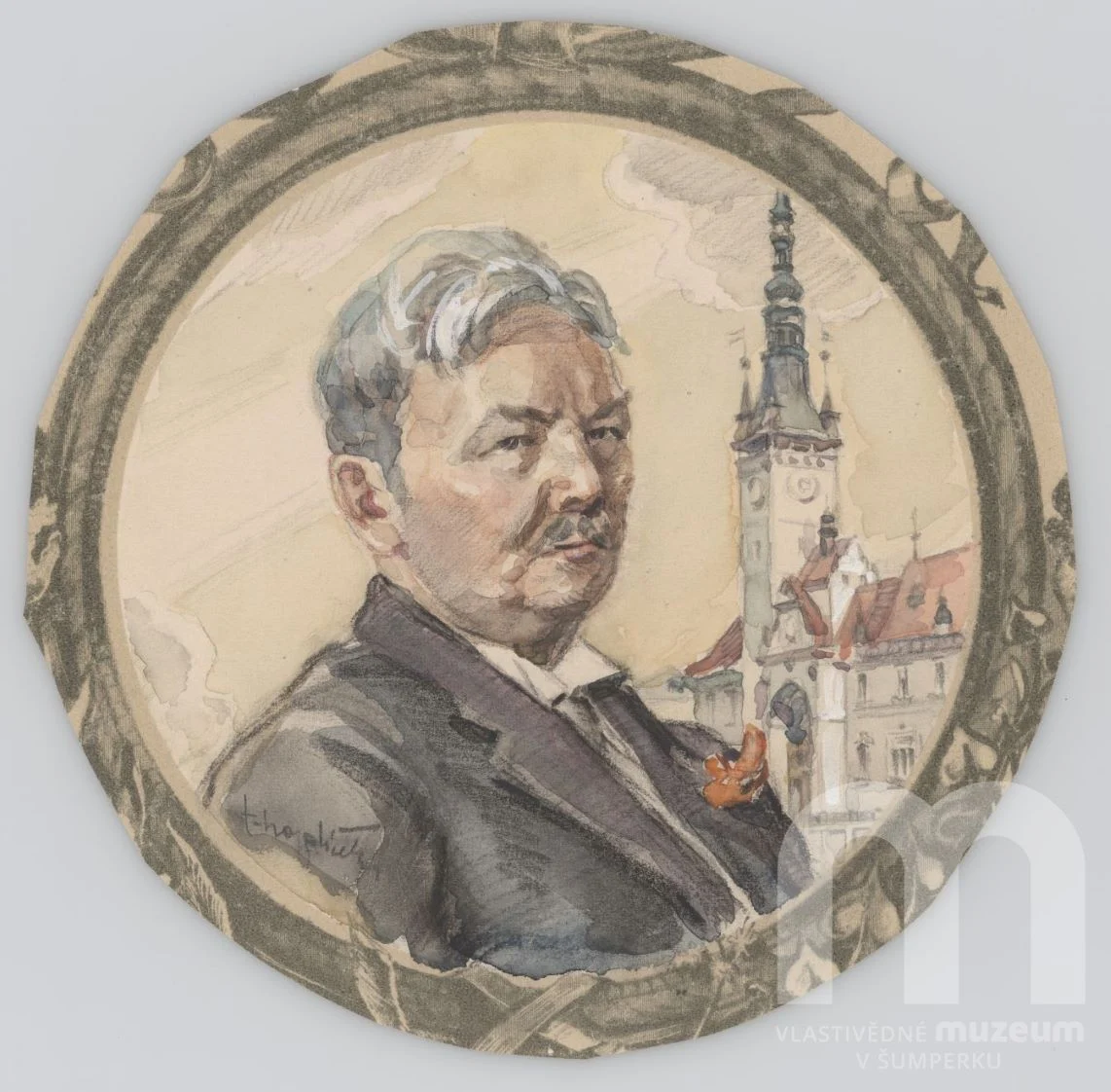 Náhledový obrázek předmětu Portrét starosty města Olomouce JUDr. Richarda Fischera