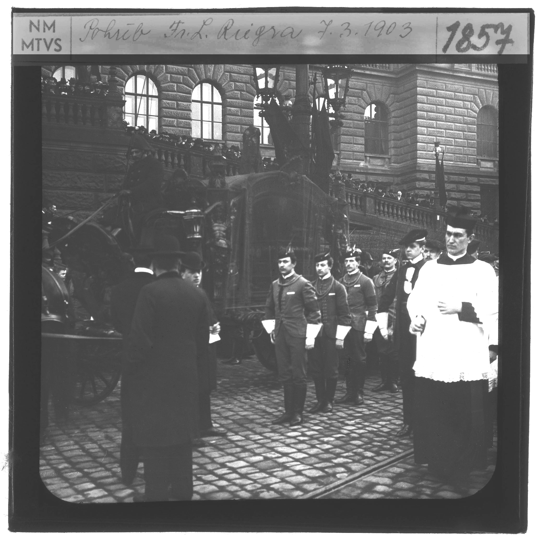 Náhledový obrázek Pohřeb Františka Ladislava Riegra - 1