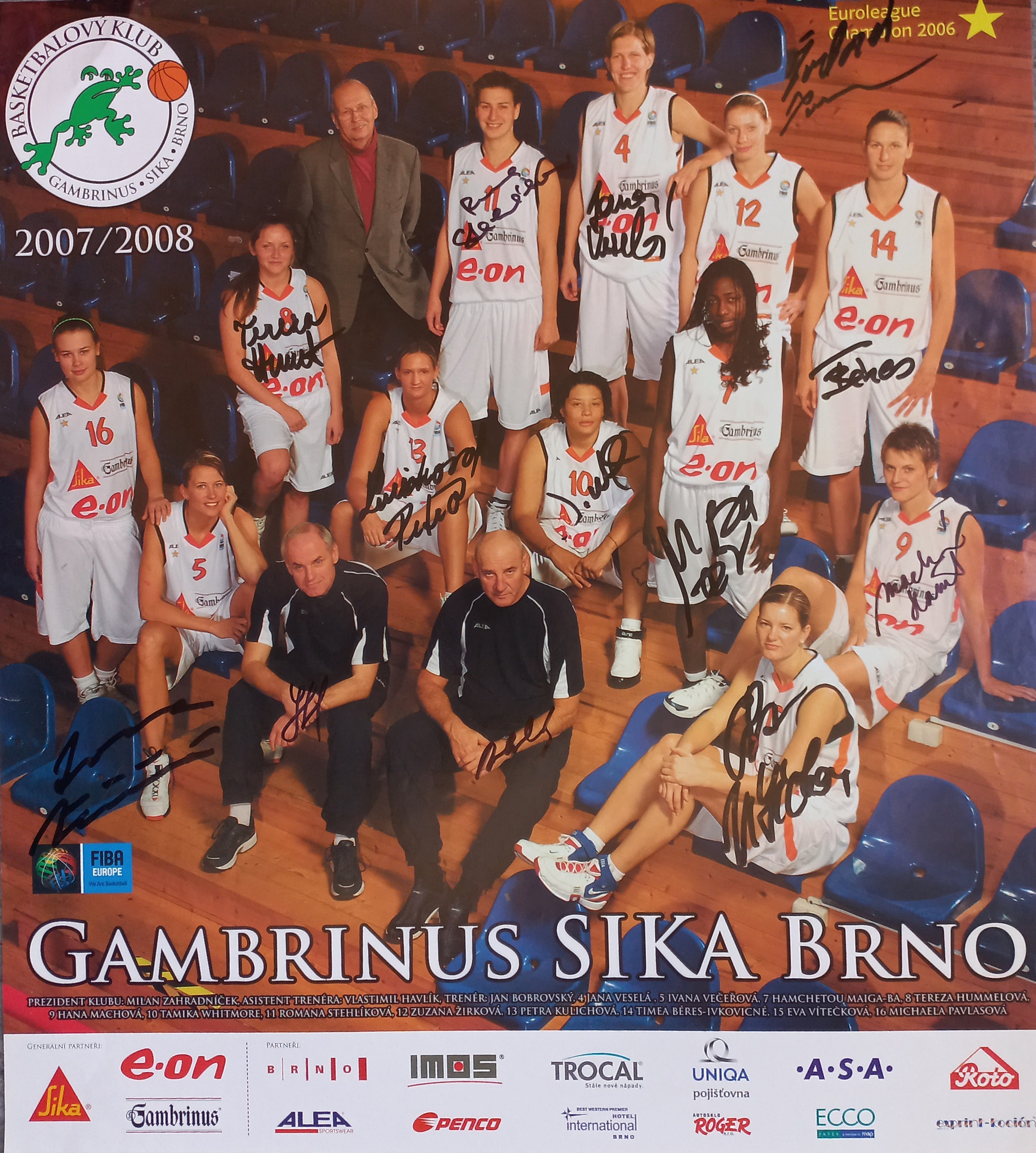 Náhledový obrázek Basketbalový klub Brno 2007/2008 - 1
