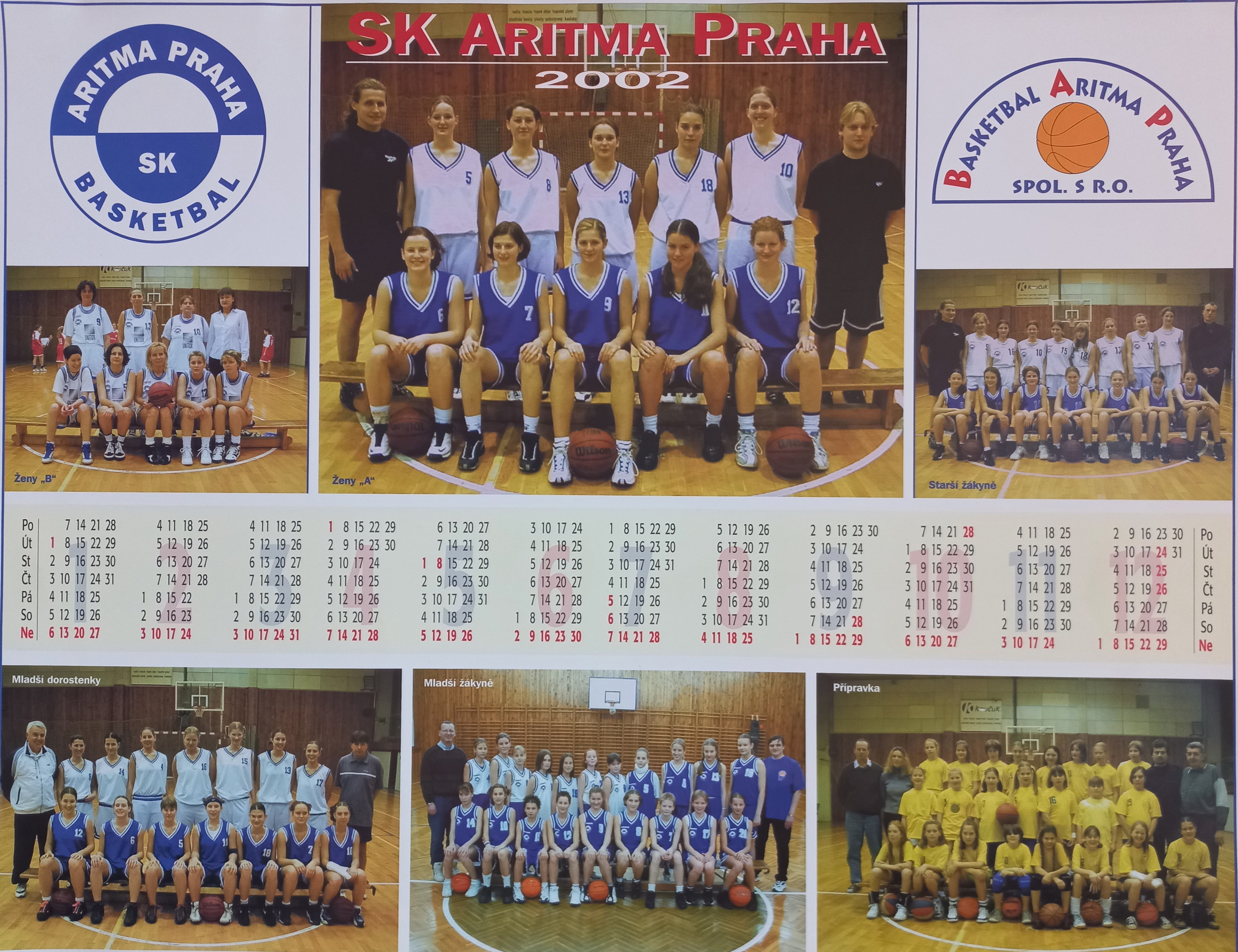 Náhledový obrázek SK Aritma Praha 2002. Basketbal - 1