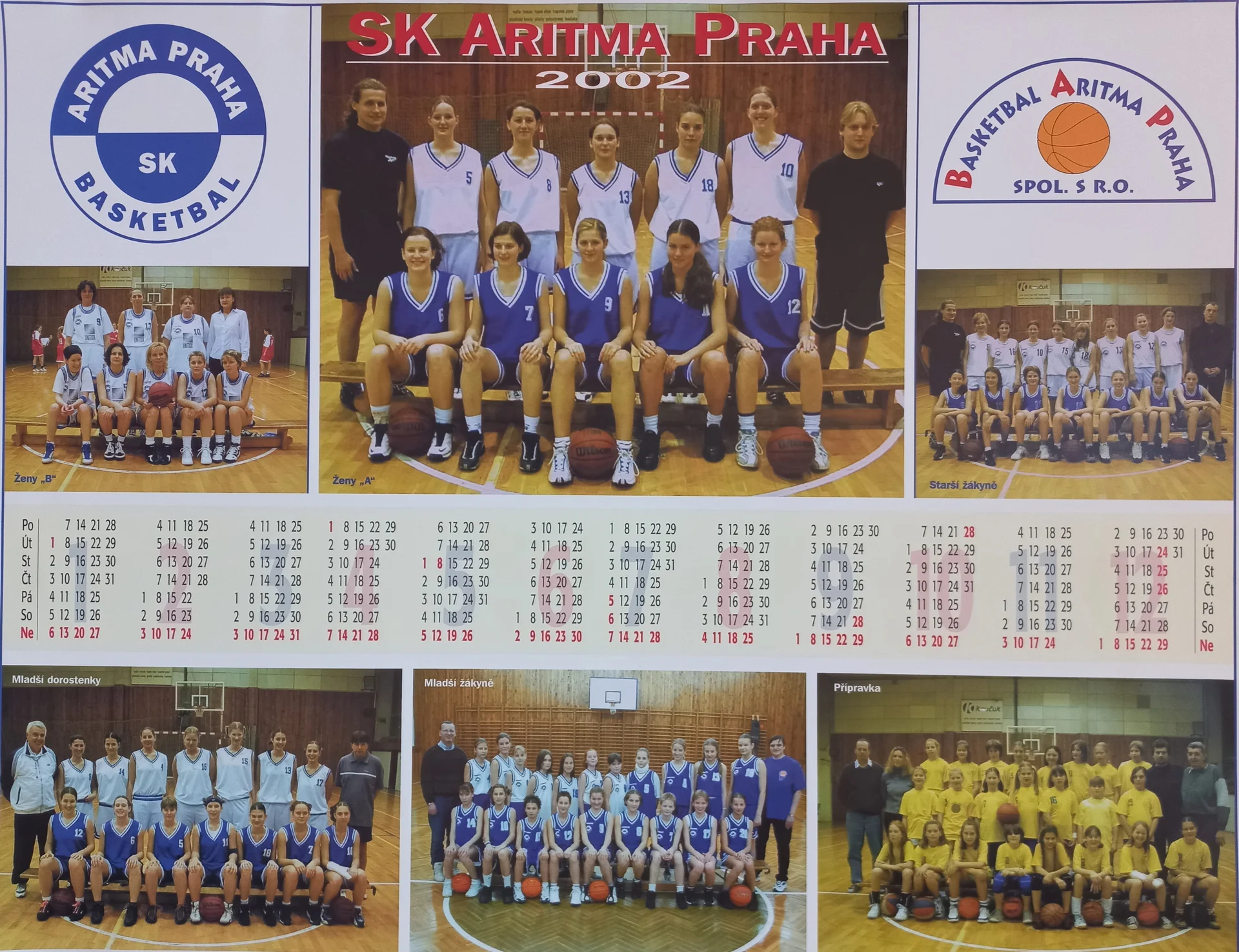 Náhledový obrázek předmětu SK Aritma Praha 2002. Basketbal