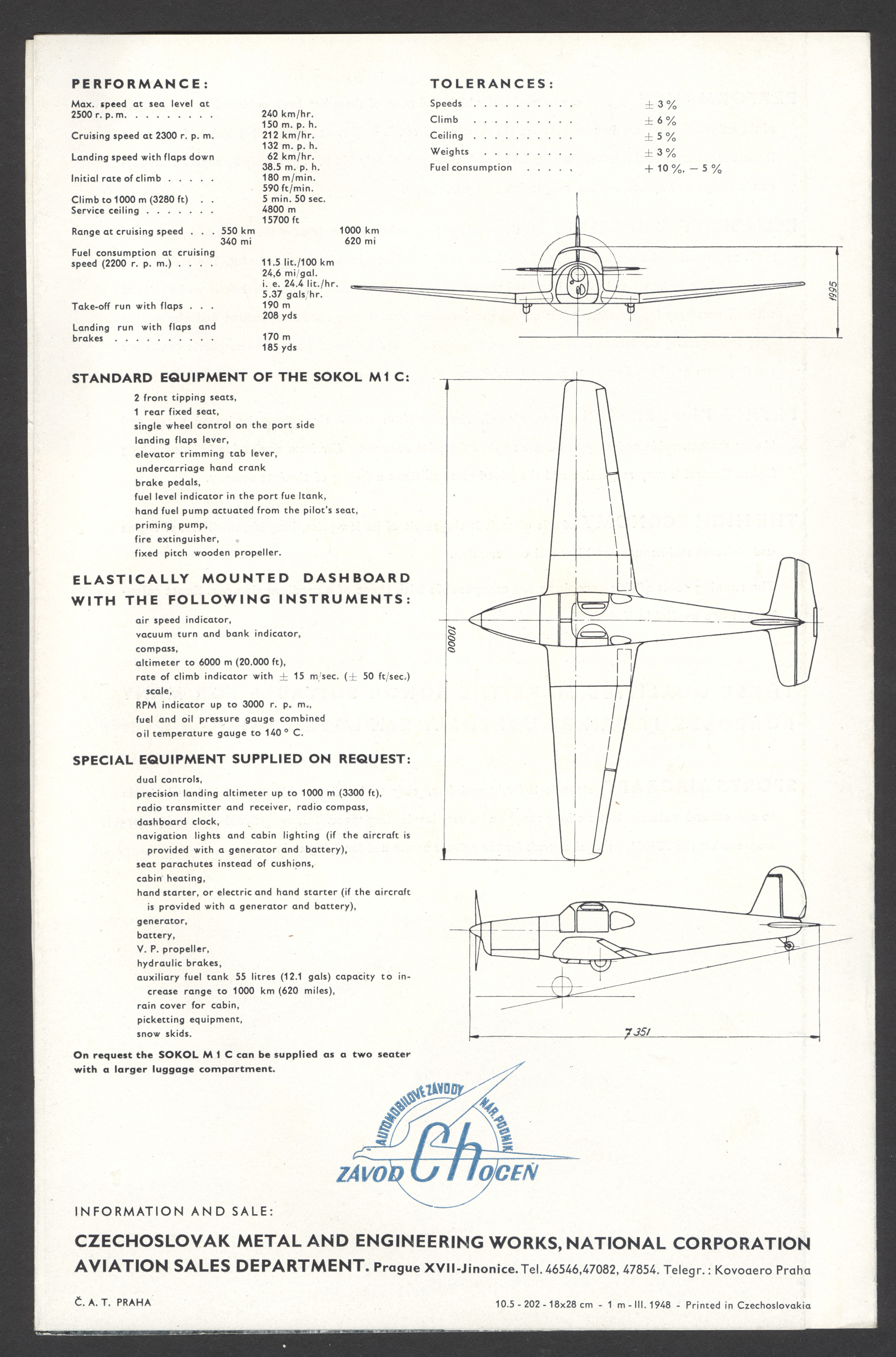 Náhledový obrázek Sokol M1C - 3