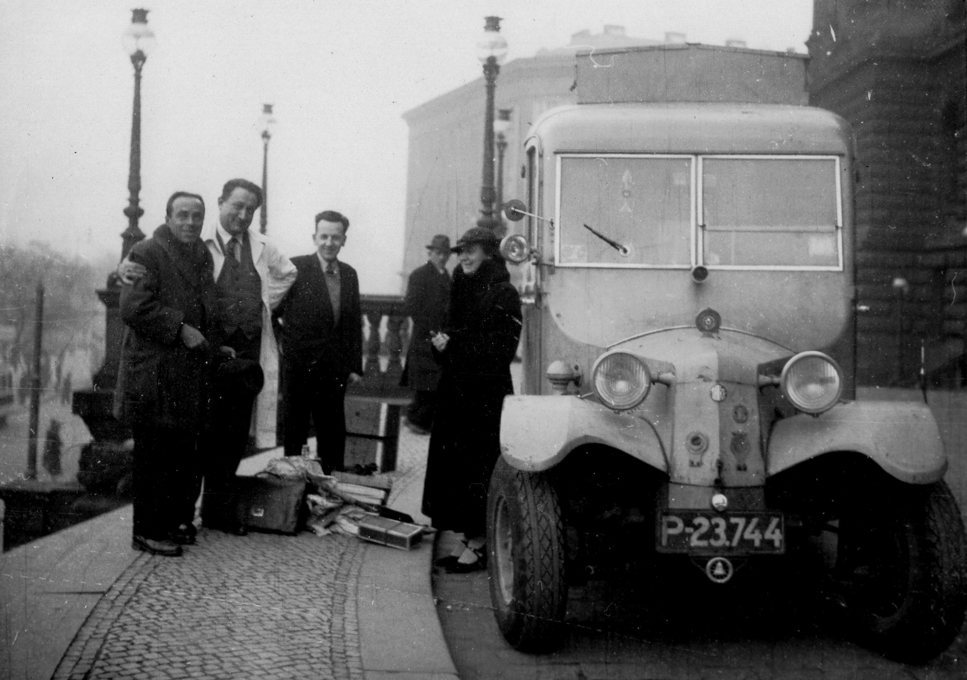 Náhledový obrázek Návrat Jiřího Bauma z cesty kolem světa, 21. prosinec 1935 - 1