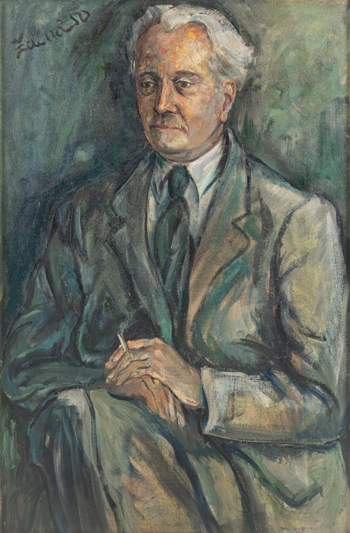 Náhledový obrázek Portrét profesora Ambrose - 1