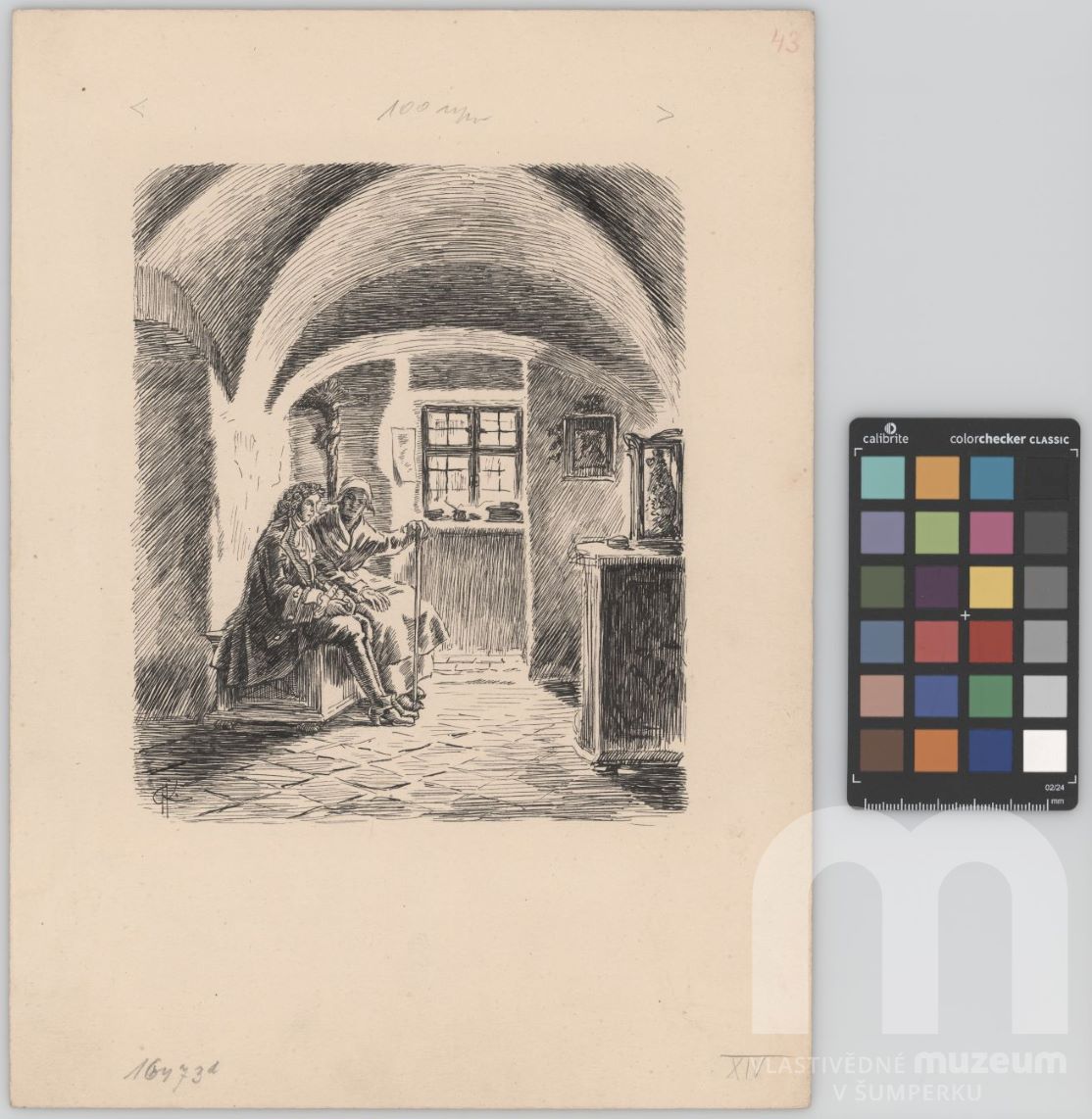 Náhledový obrázek Ilustrace k Temnu A. Jiráska, kap. XIV. - 1
