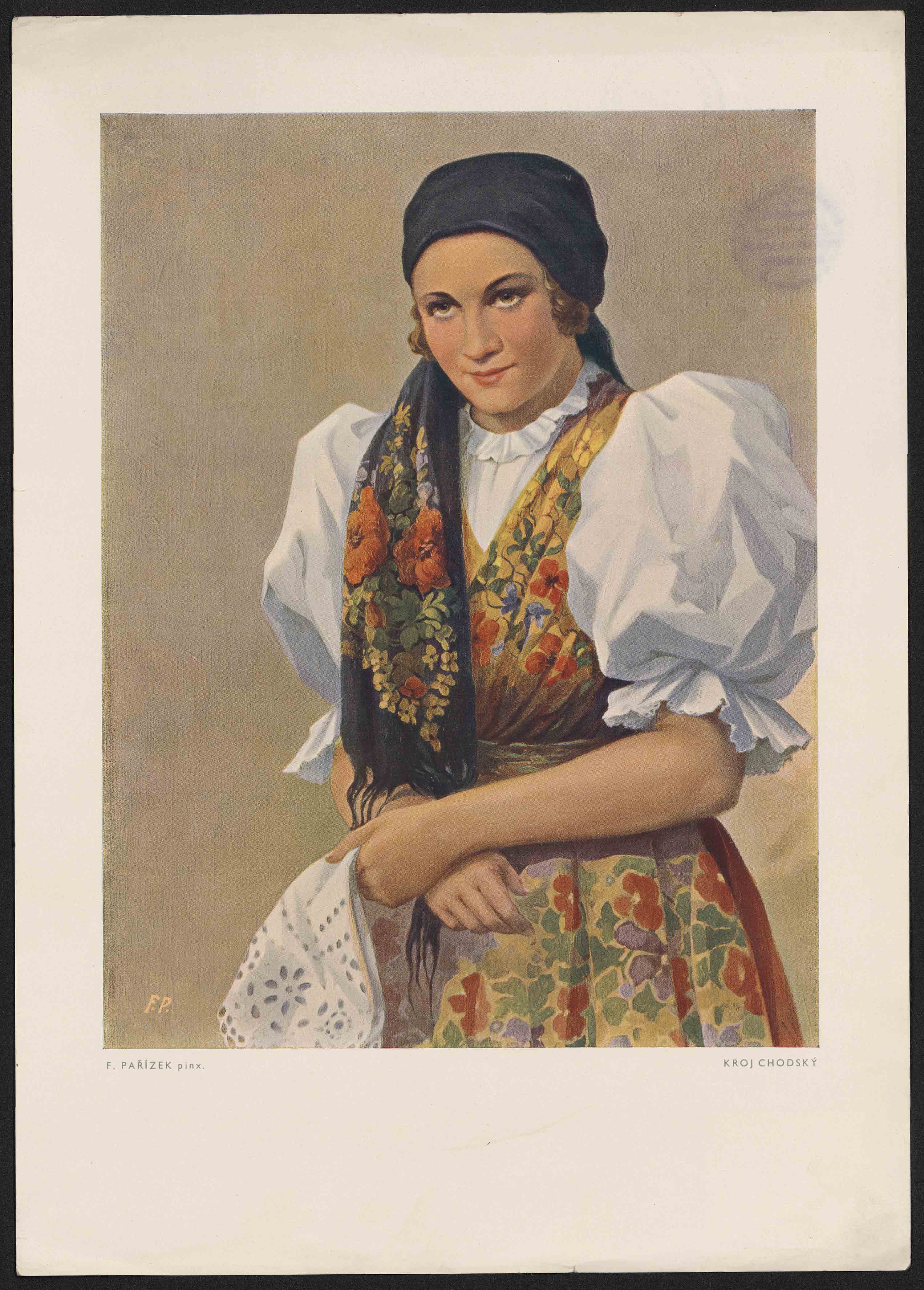 Náhledový obrázek Lidové kroje - Kroj chodský - 1