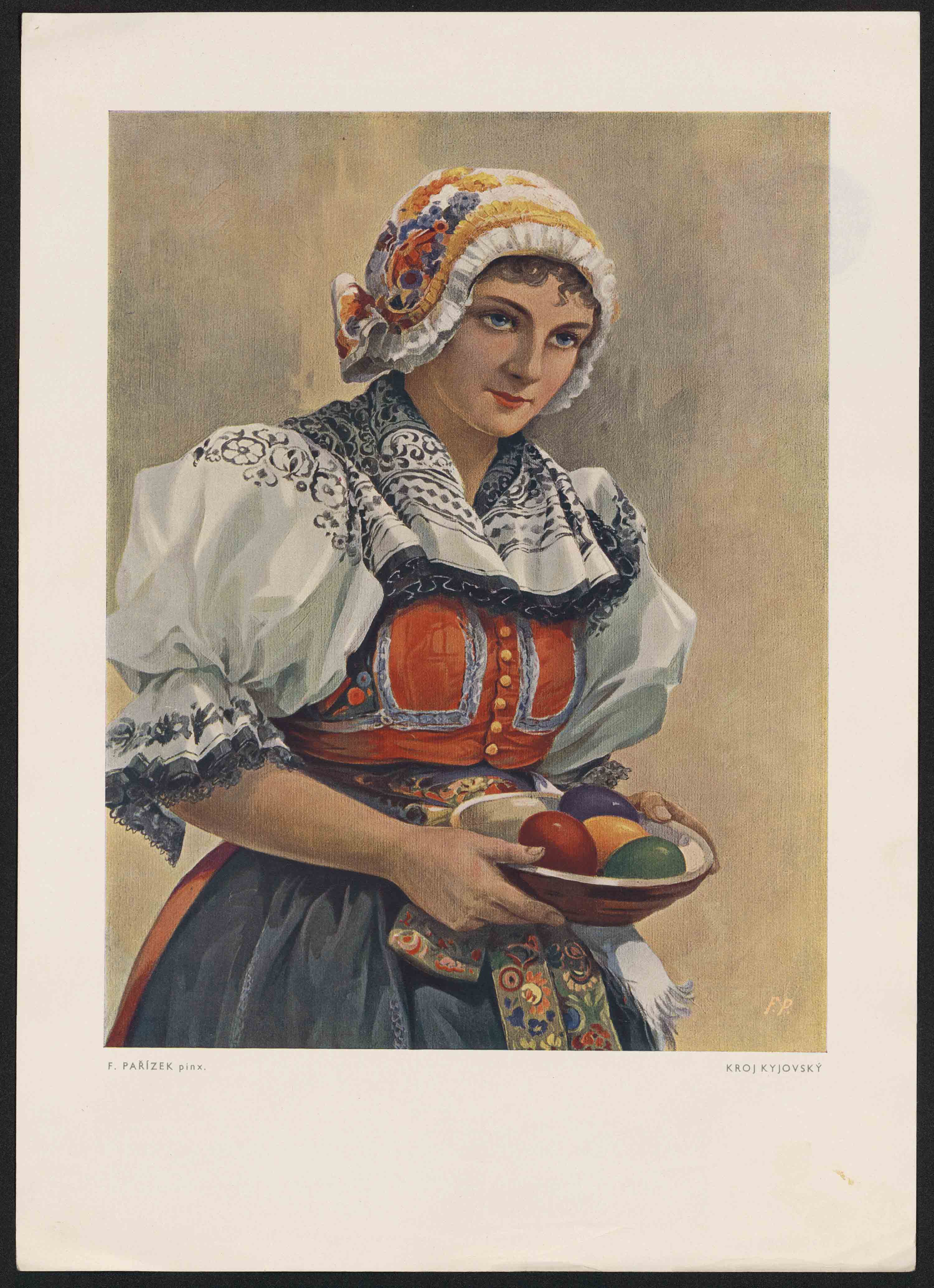 Náhledový obrázek Lidové kroje - Kroj kyjovský - 1