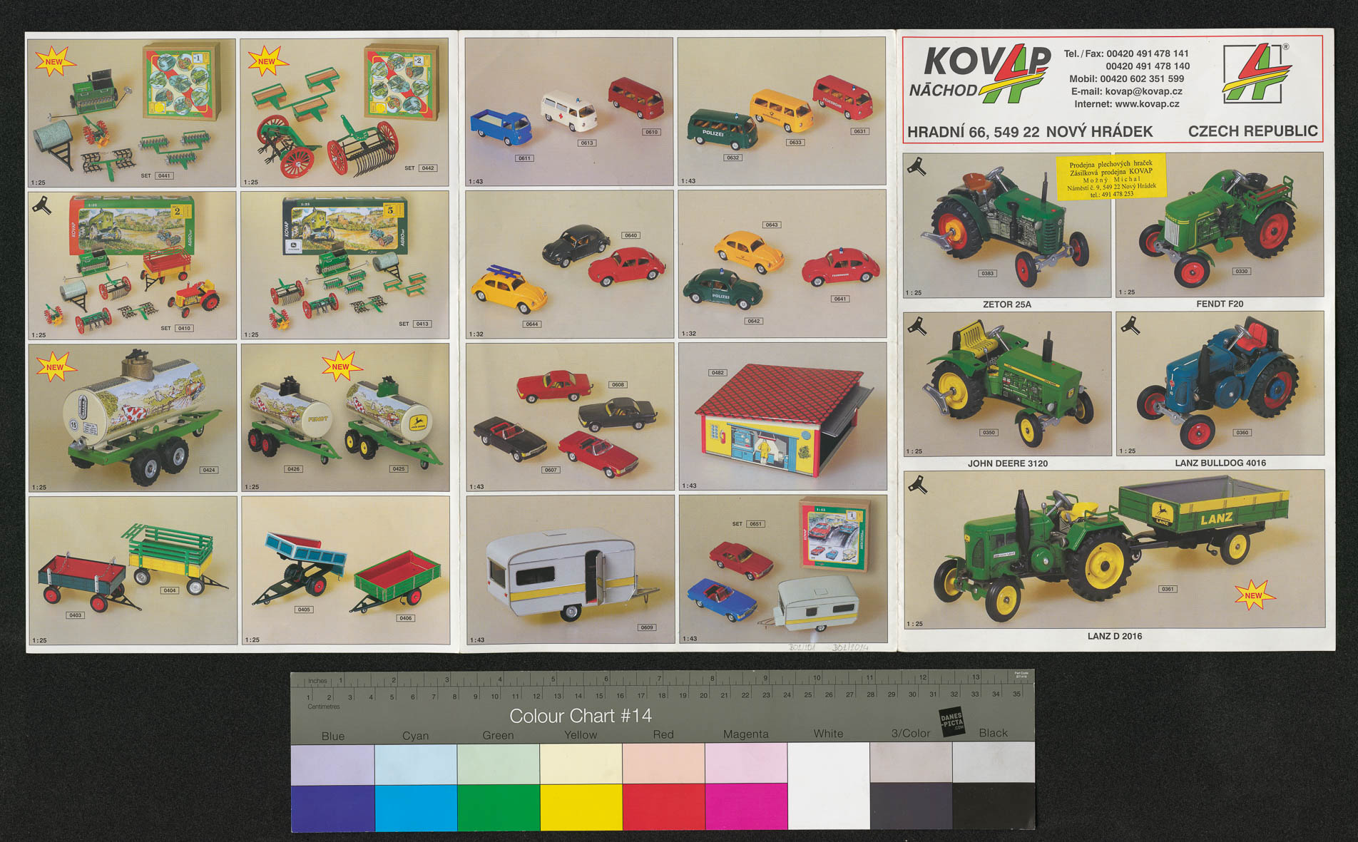 Náhledový obrázek Kovap - propagační materiál - 1