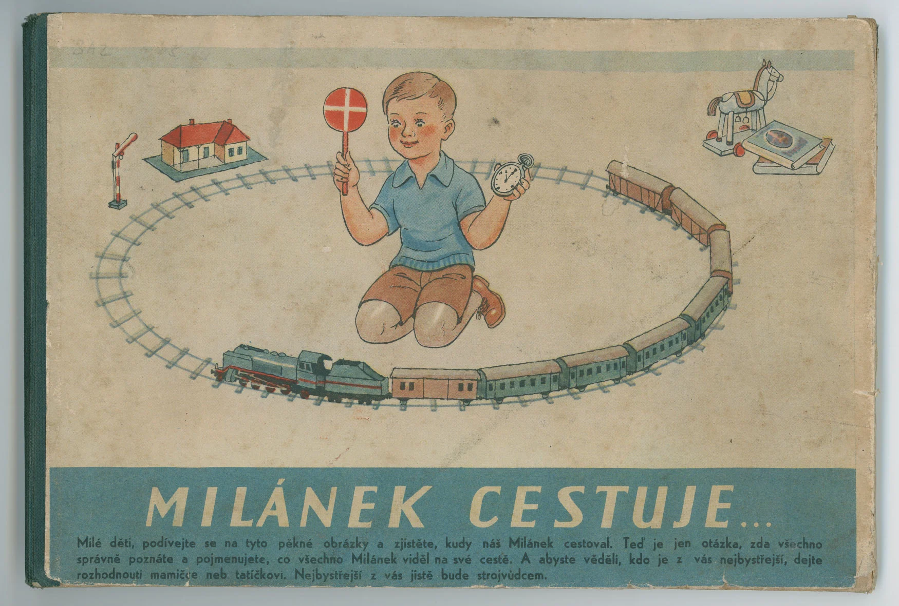 Náhledový obrázek předmětu Dětské leporelo - Milánek cestuje