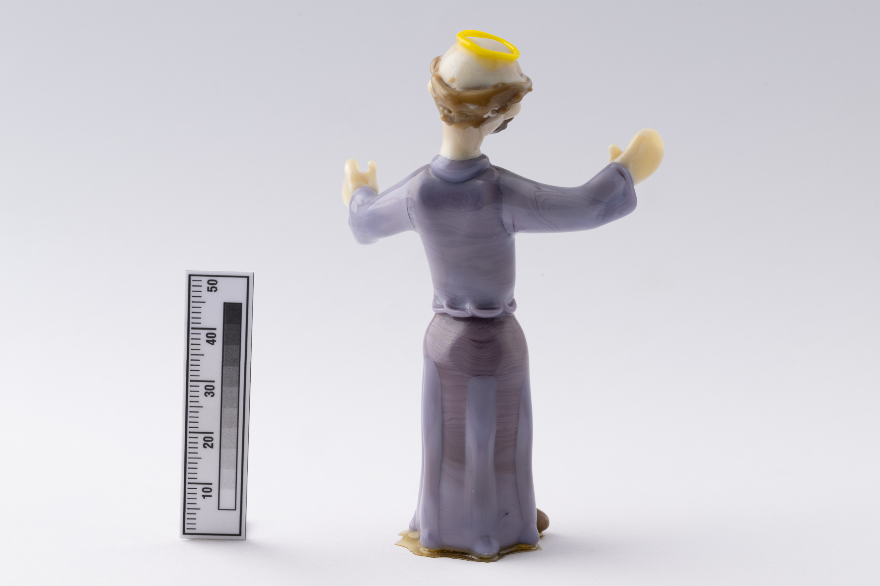 Náhledový obrázek Betlém skleněný figurální - 2