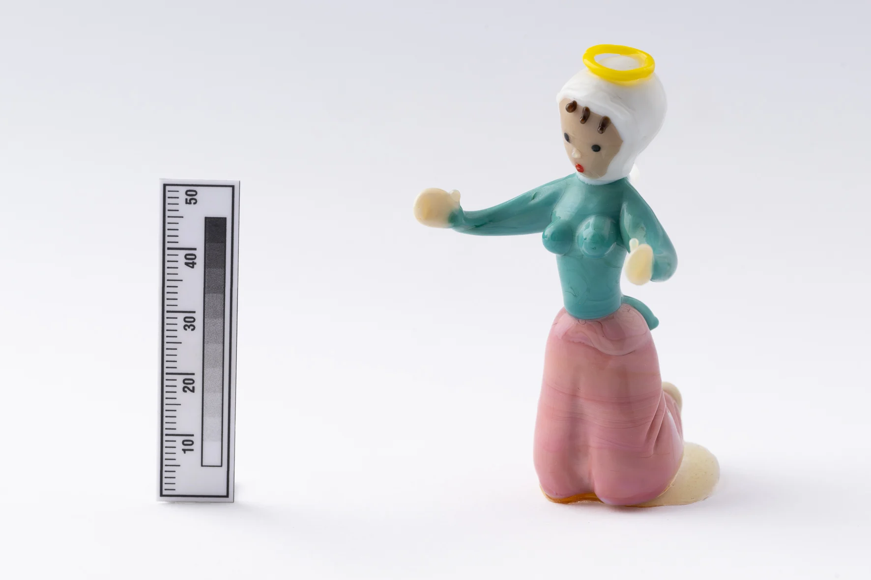 Náhledový obrázek předmětu Betlém skleněný figurální