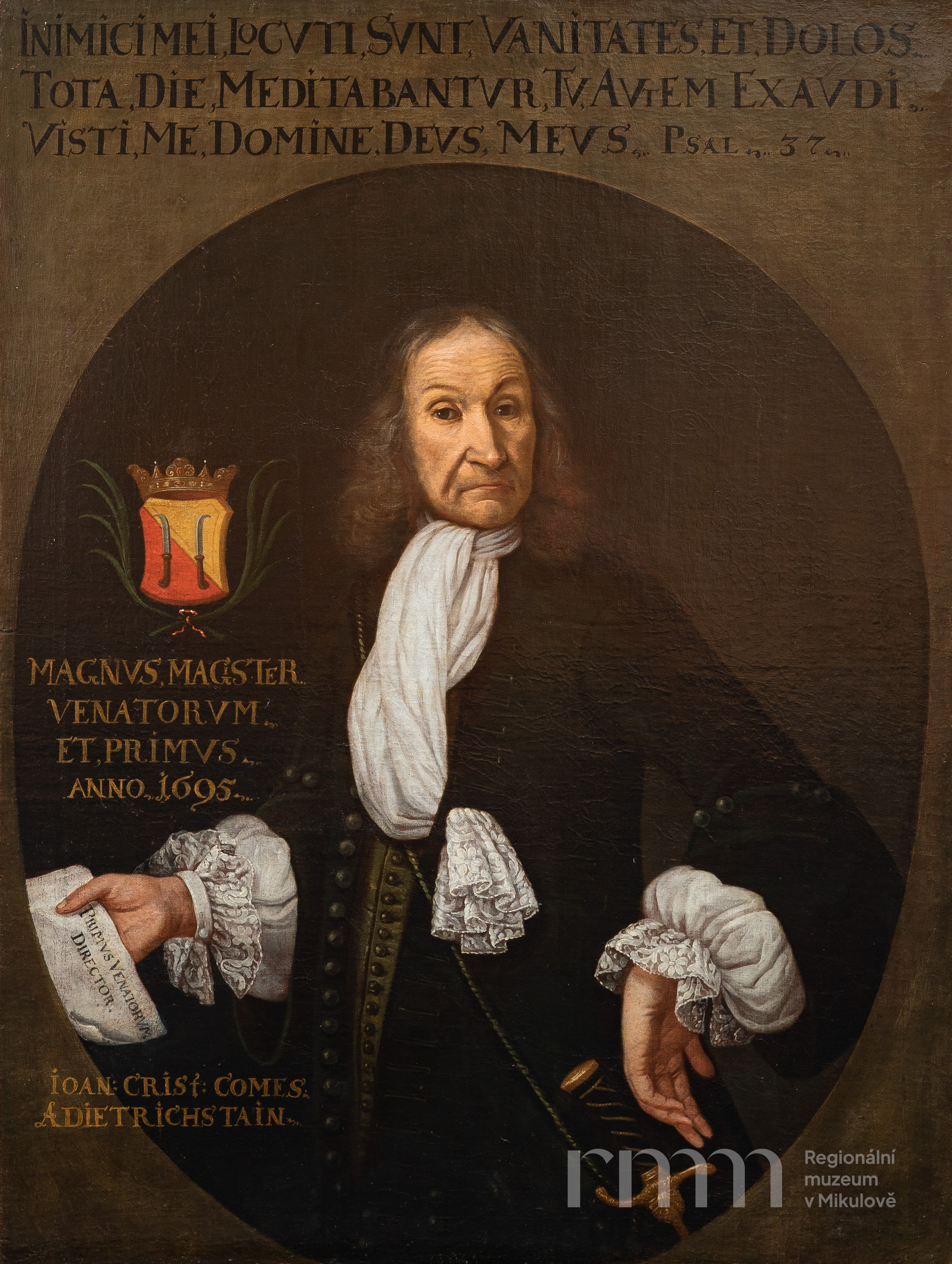Náhledový obrázek Portrét, Jan Kryštof z Dietrichsteina - 1
