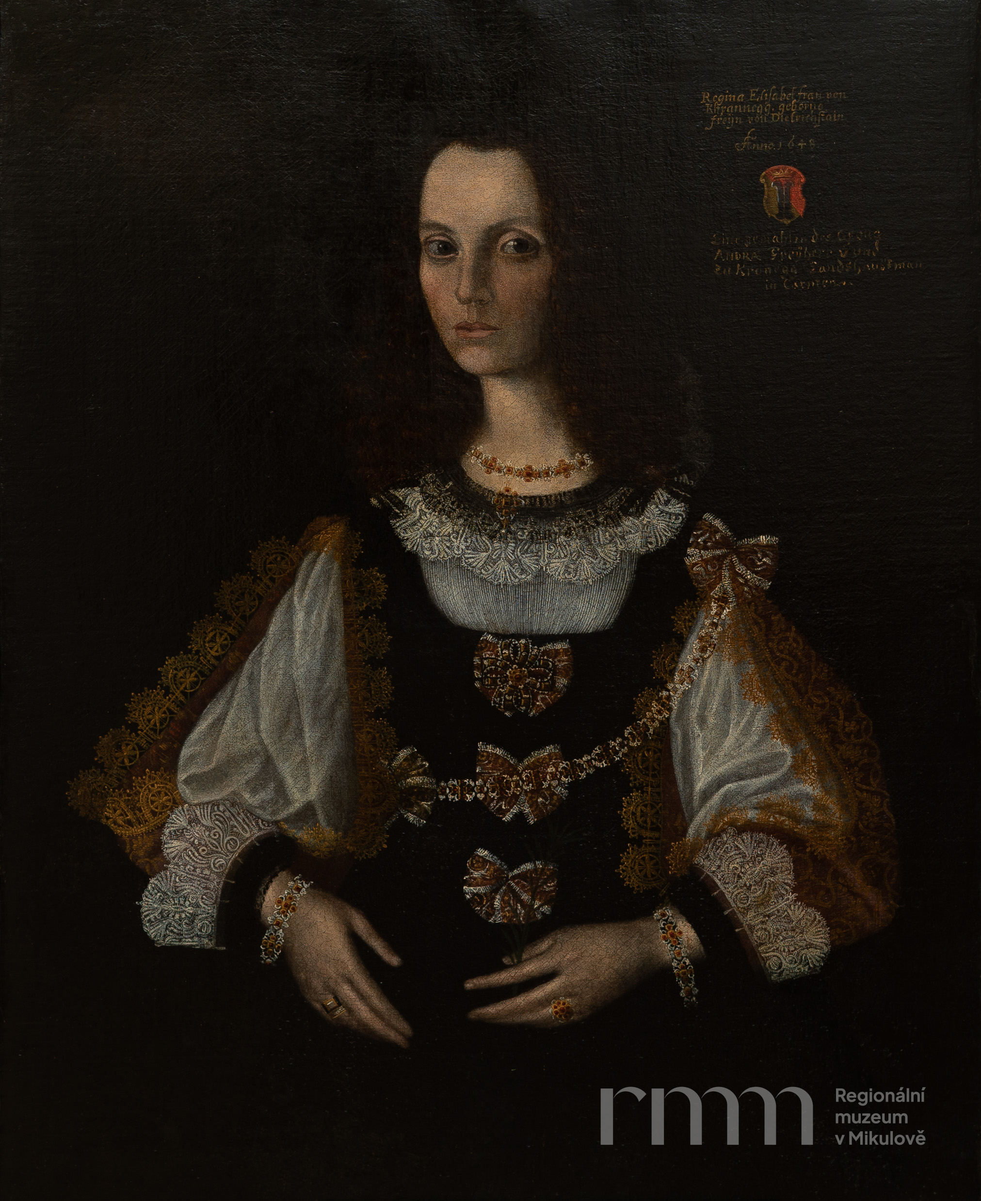 Náhledový obrázek Portrét, Regina Elisabeth z Dietrichsteina - 1